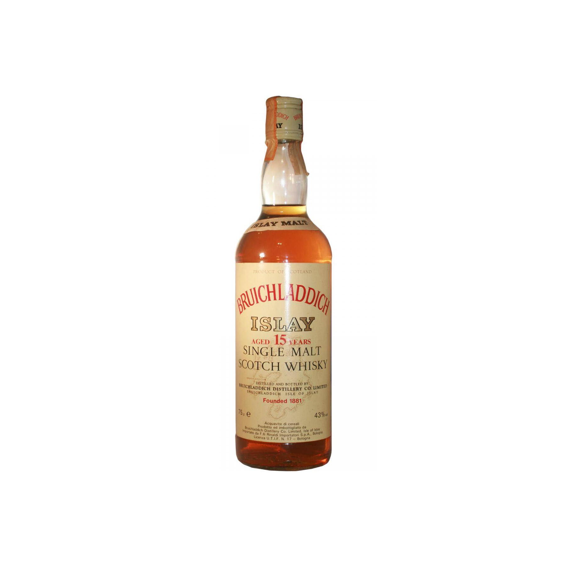 Bruichladdich 15 Years Single Malt Whisky