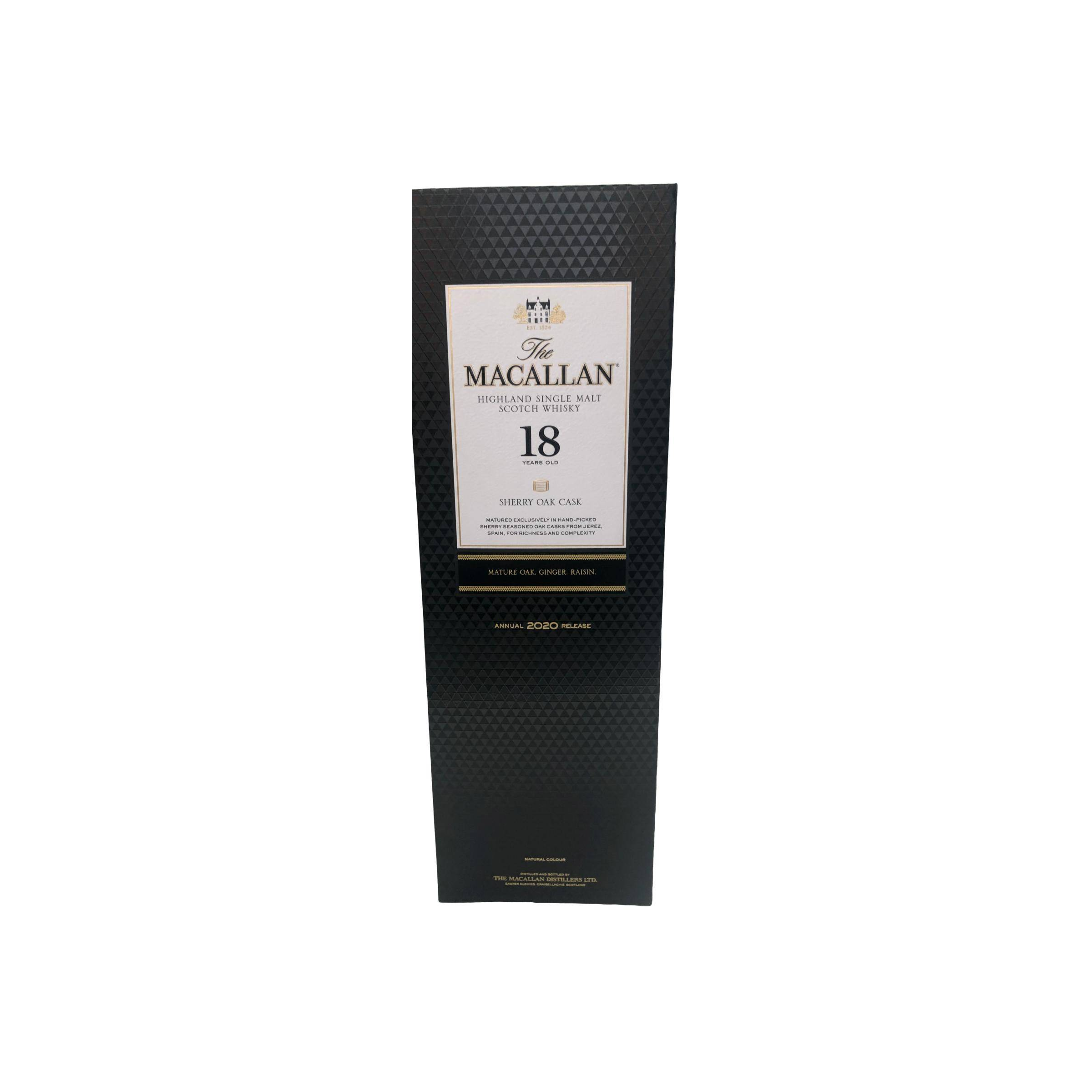 The Macallan Sherry Cask 18 Years Single Malt Whisky 3