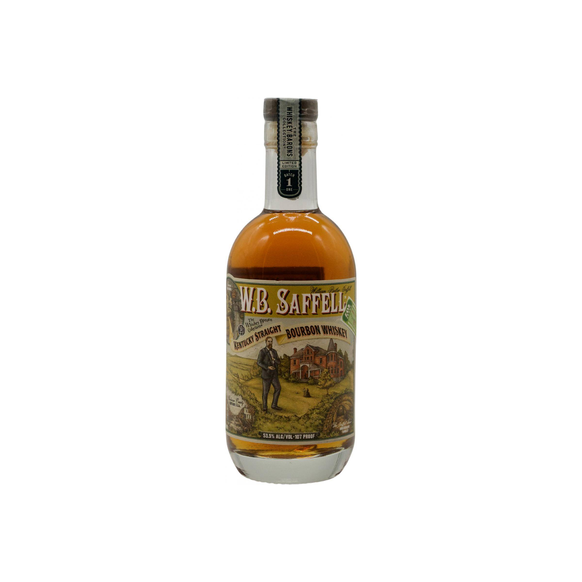W.B. Saffell Kentucky Straight Bourbon Whiskey 2
