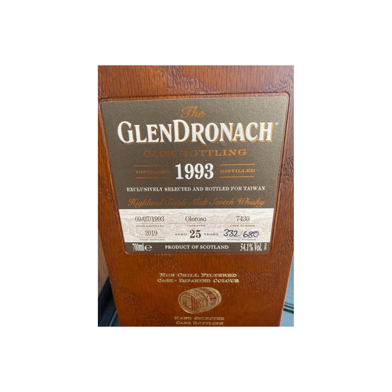 GlenDronach 1993 25 Years Single Malt Whisky