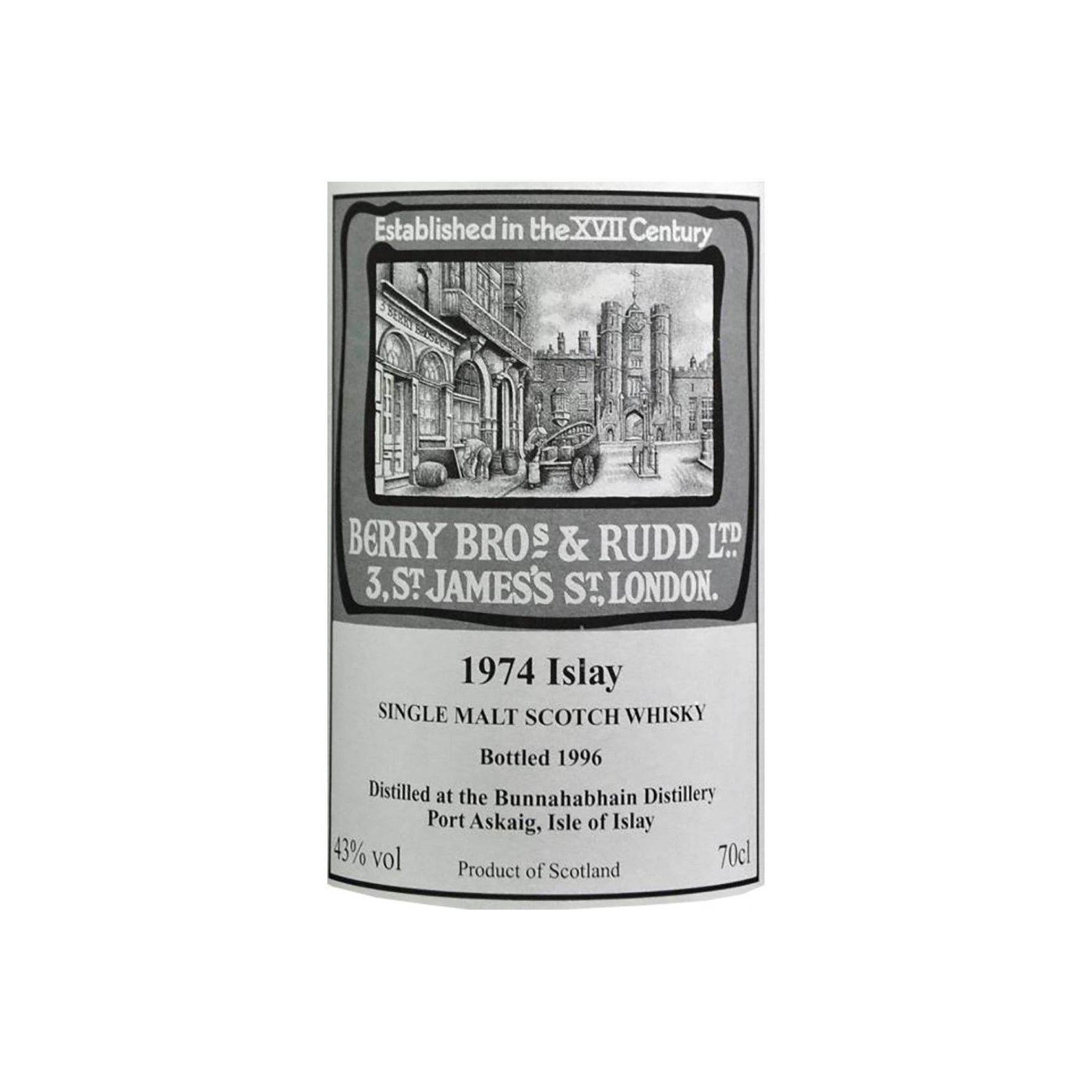 Bunnahabhain 1974 22 Years Single Malt Whisky 2