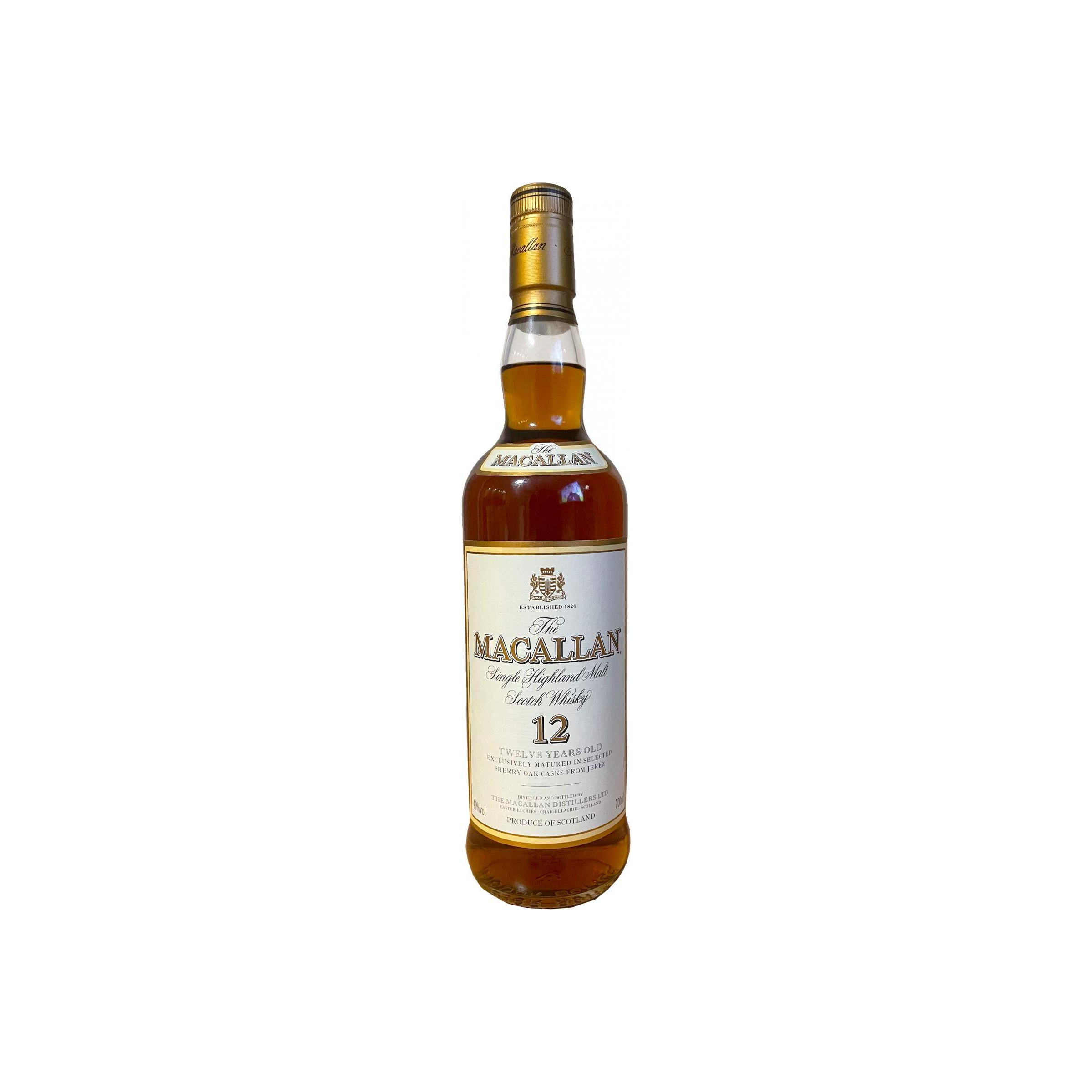 The Macallan 12 Years Single Malt Whisky