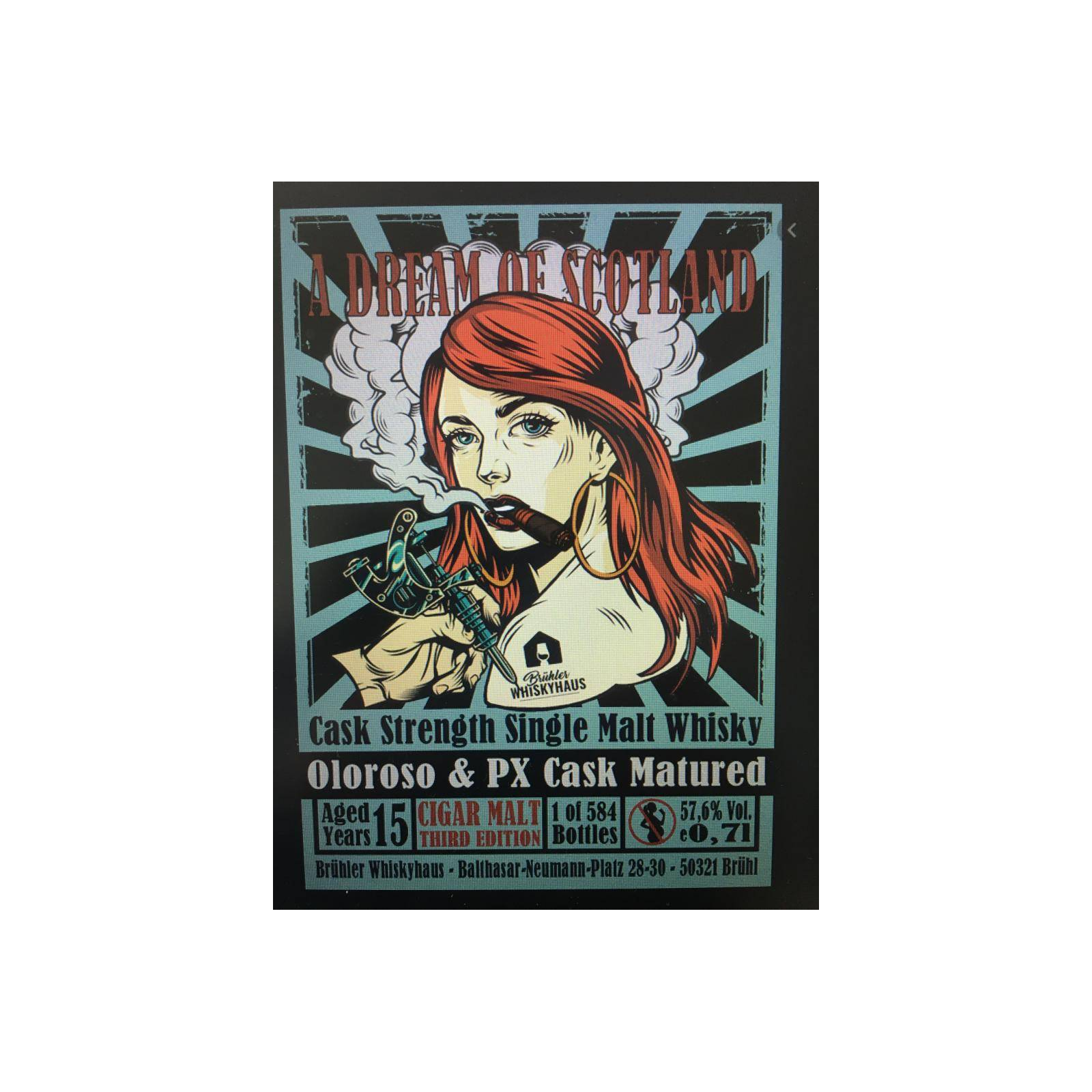 Single Malt Whisky 15-year-old BW - Cigar Malt III 2