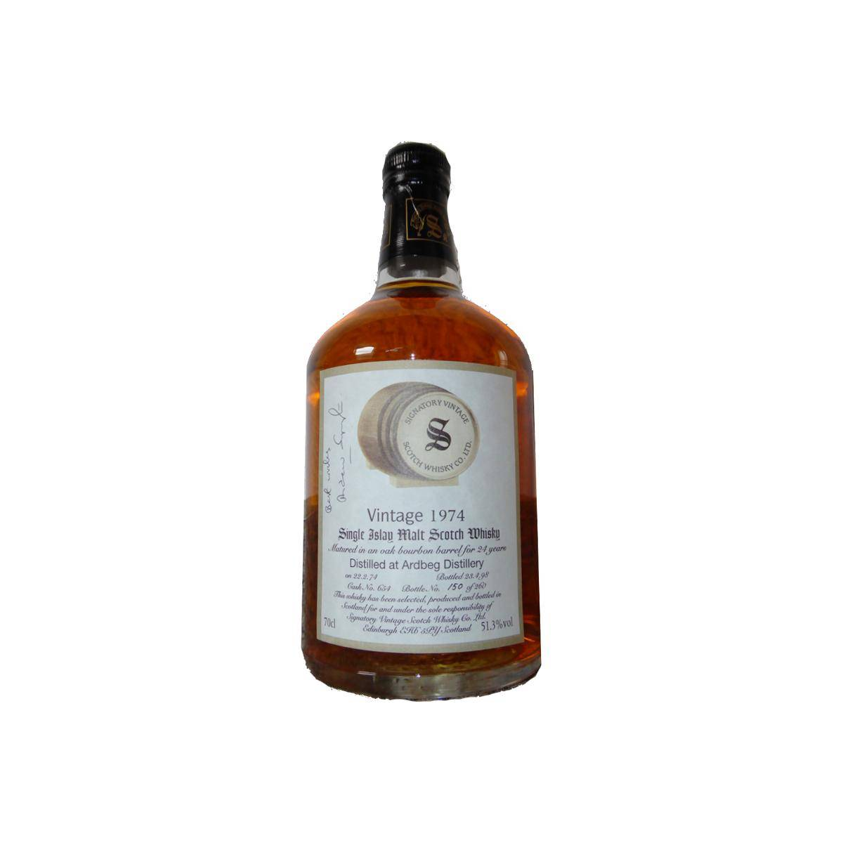 Ardbeg Vintage Collection - Dumpy 1974 24 Years Single Malt Whisky