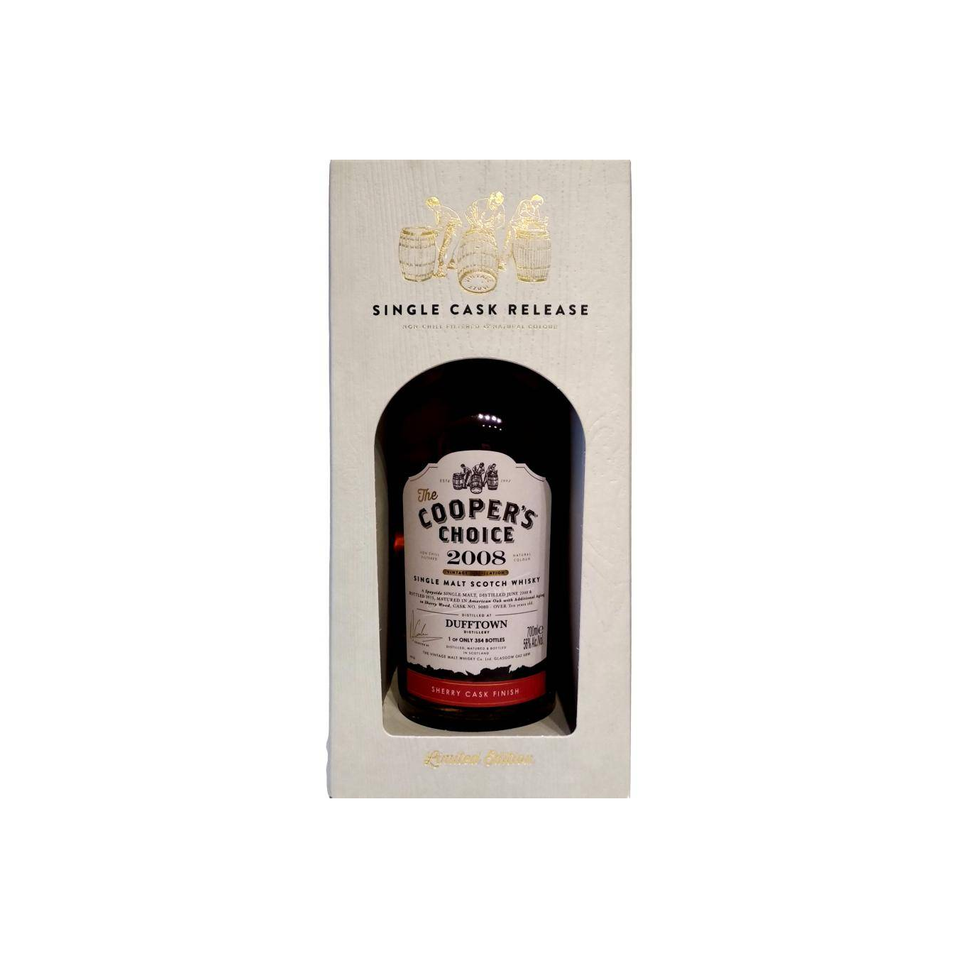 Dufftown The Cooper's Choice 2008 10 Years Single Malt Whisky 2