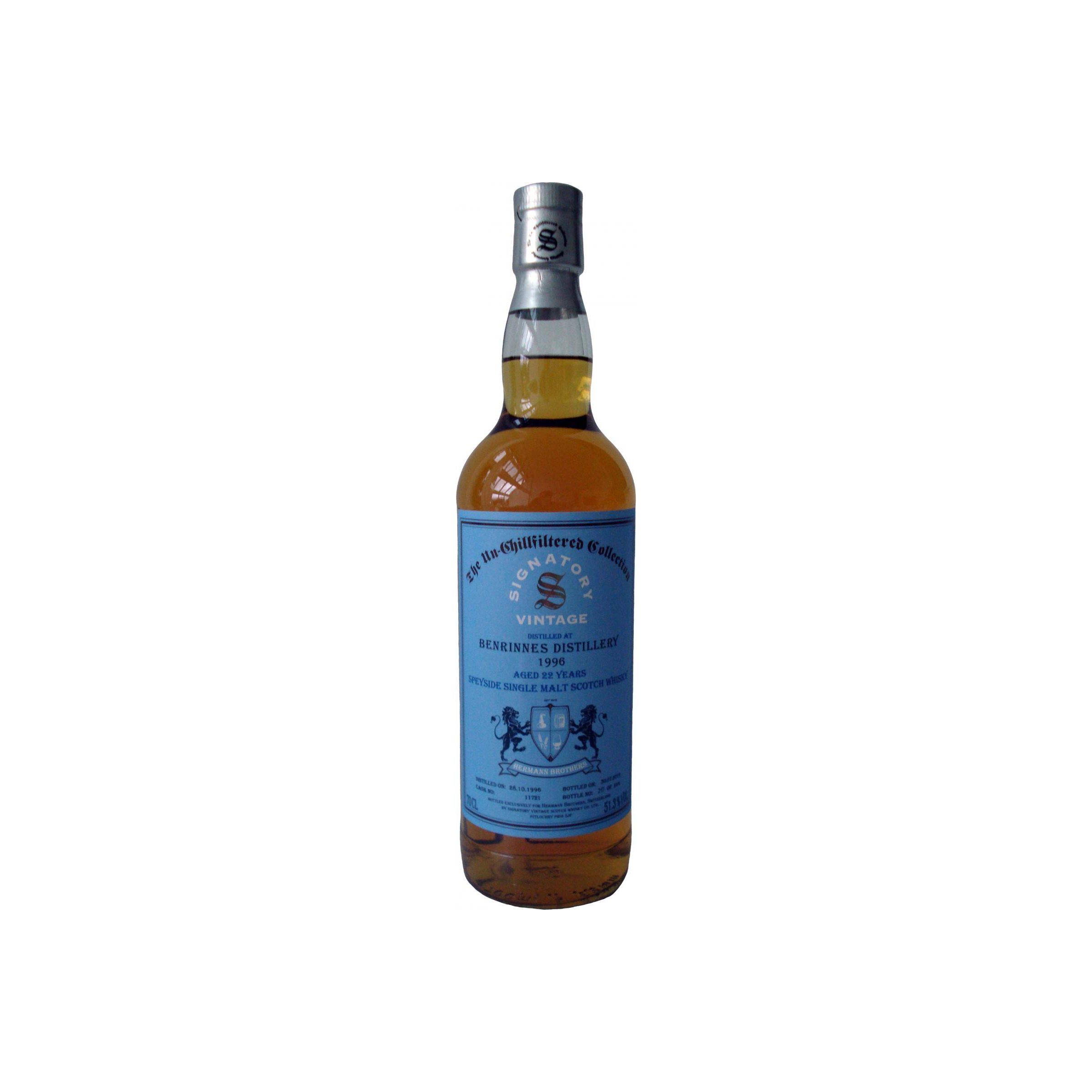 Benrinnes The Un-Chillfiltered Collection 1996 22 Years Single Malt Whisky