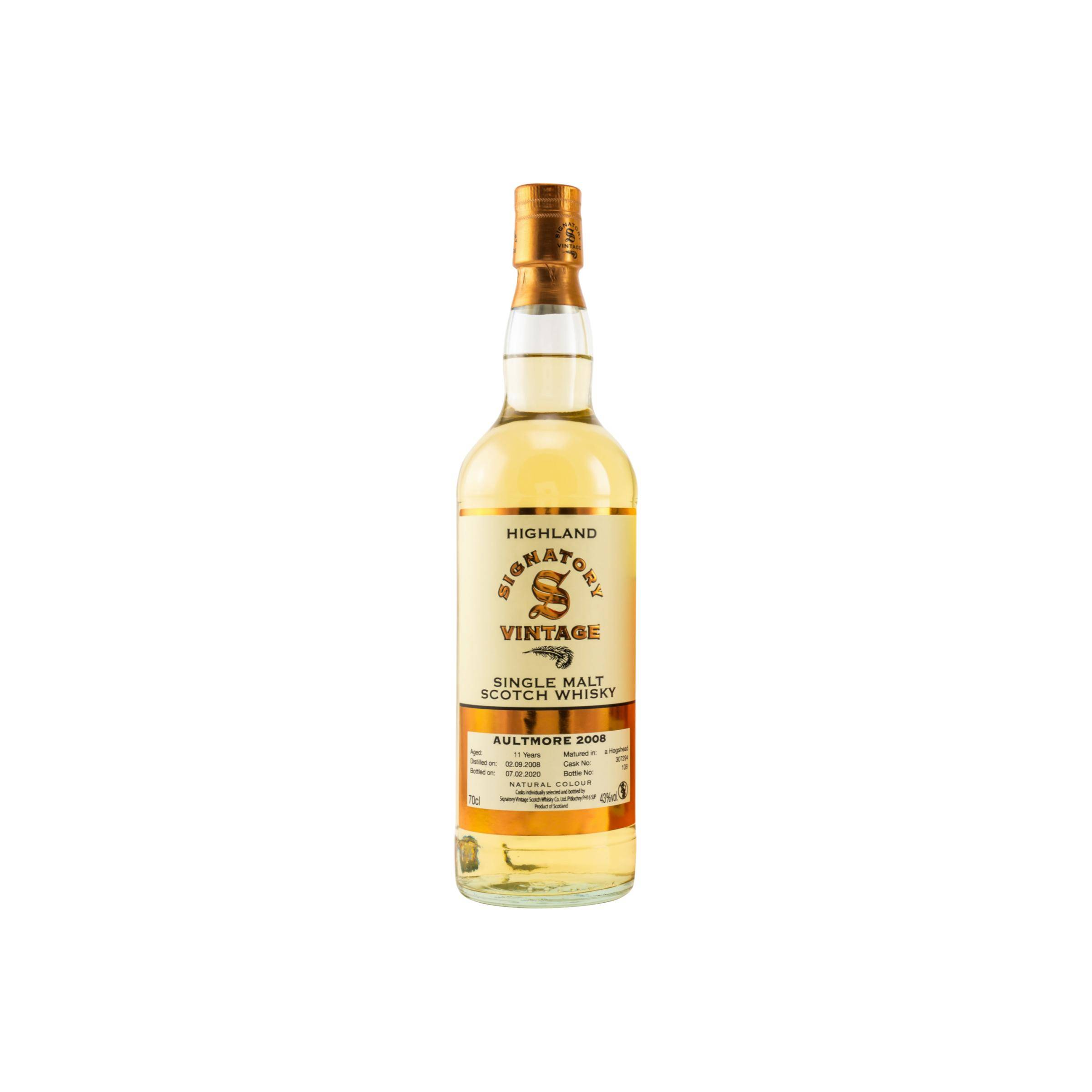 Aultmore Vintage Collection 2008 11 Years Single Malt Whisky