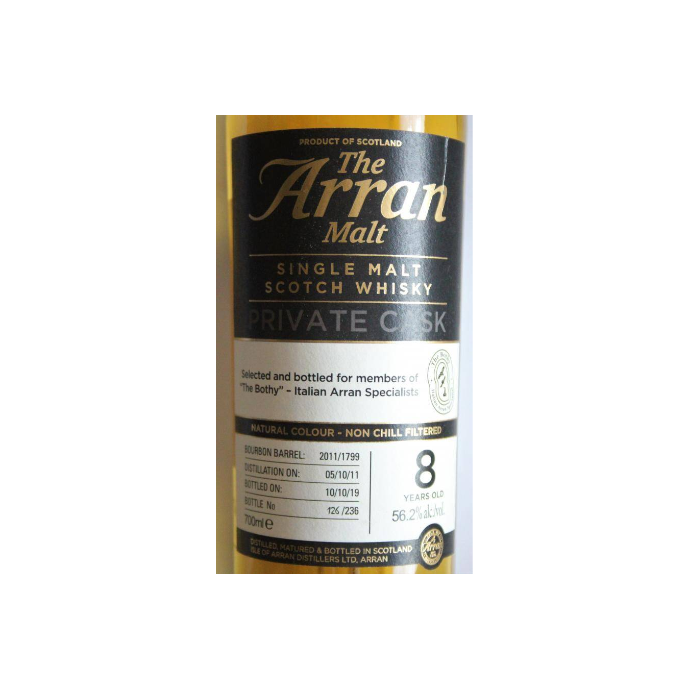 Arran Private Cask 2011 8 Years Single Malt Whisky 2