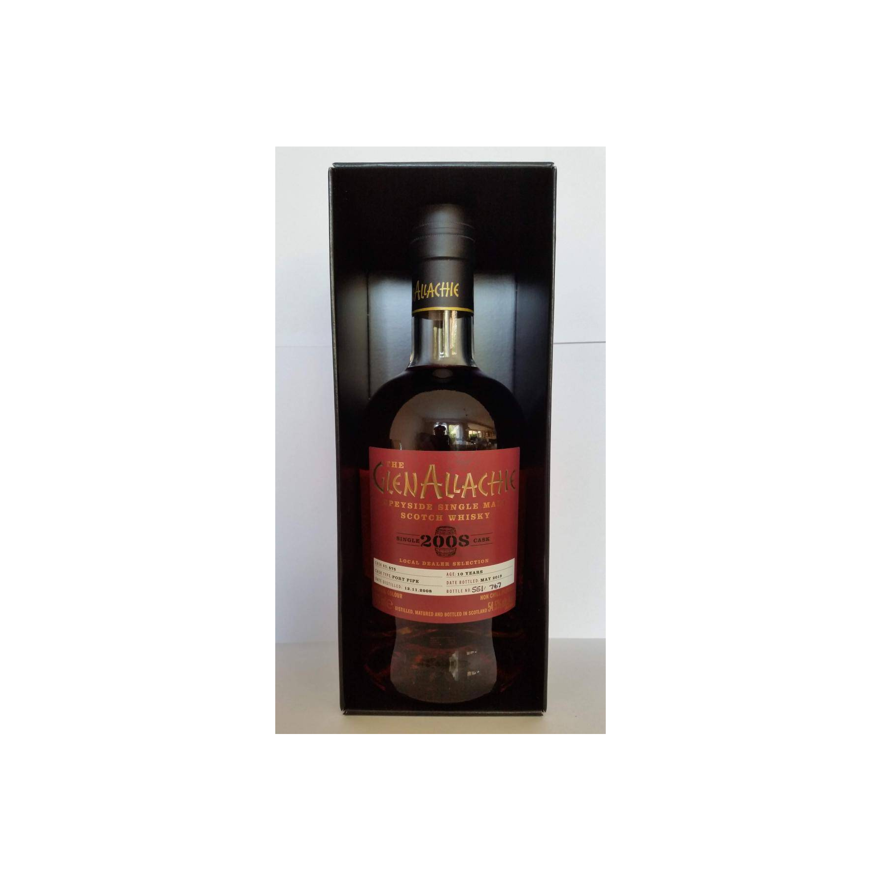 The GlenAllachie Single Cask 2008 10 Years Single Malt Whisky 3