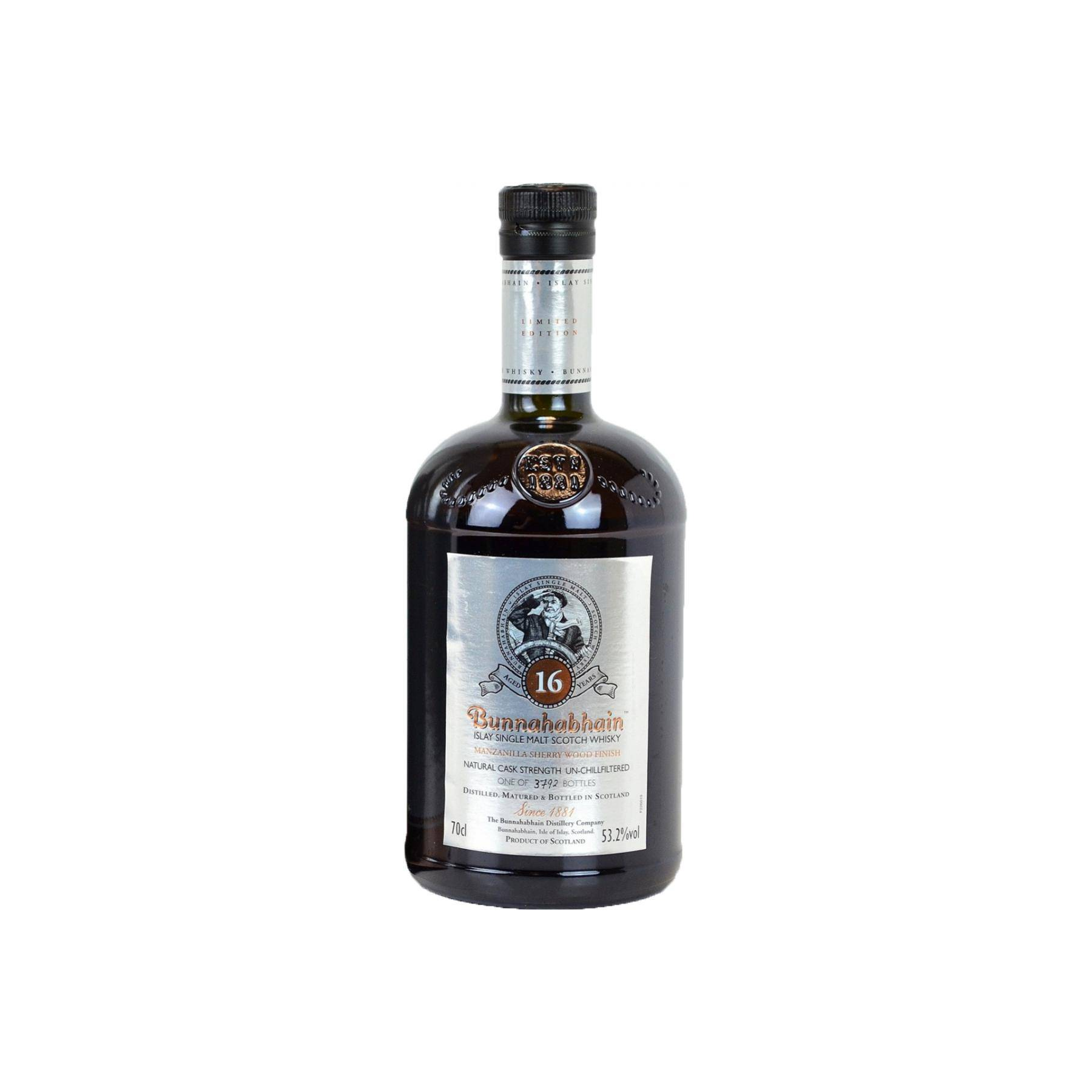 Bunnahabhain Limited Edition 16 Years Single Malt Whisky
