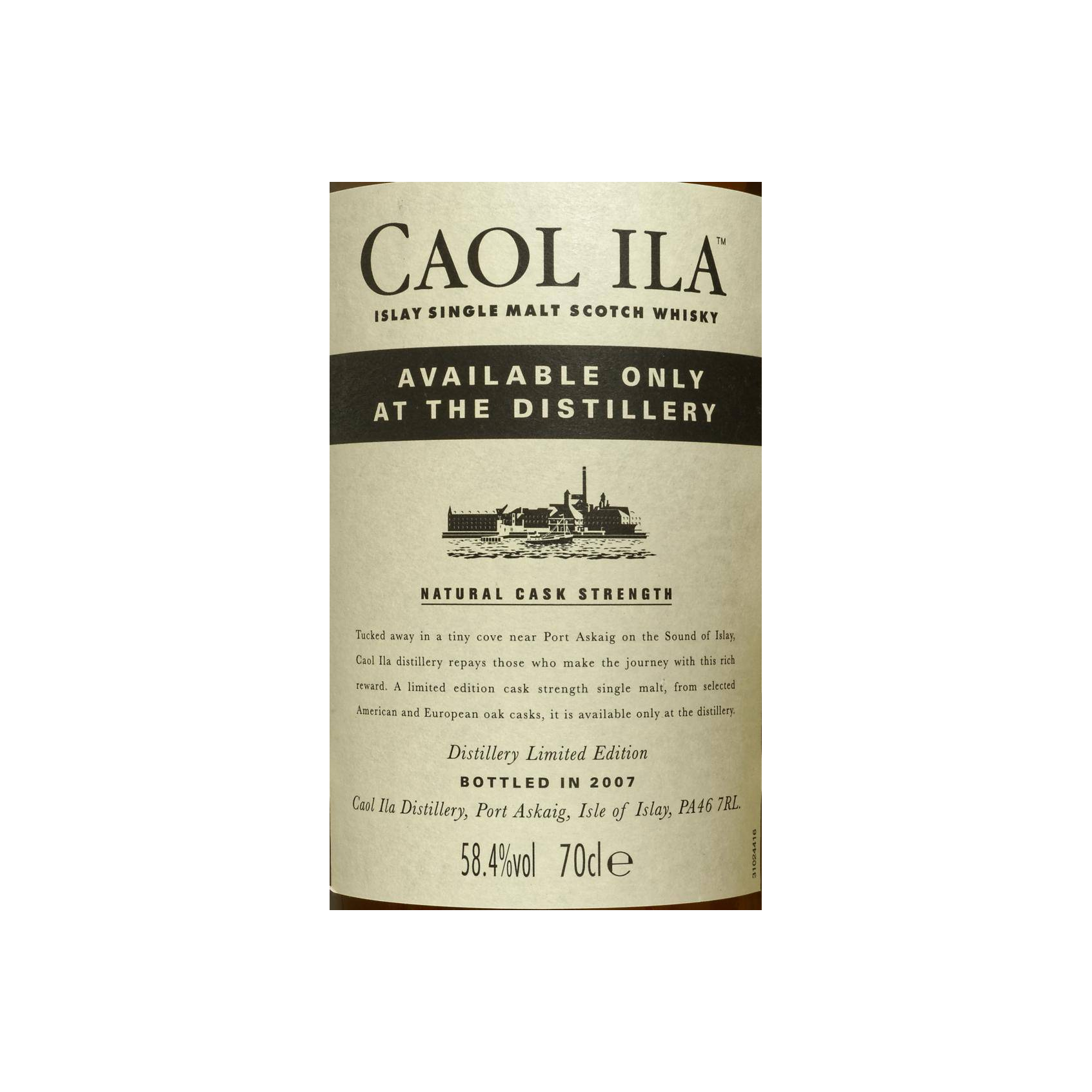 Caol Ila Single Malt Whisky 2
