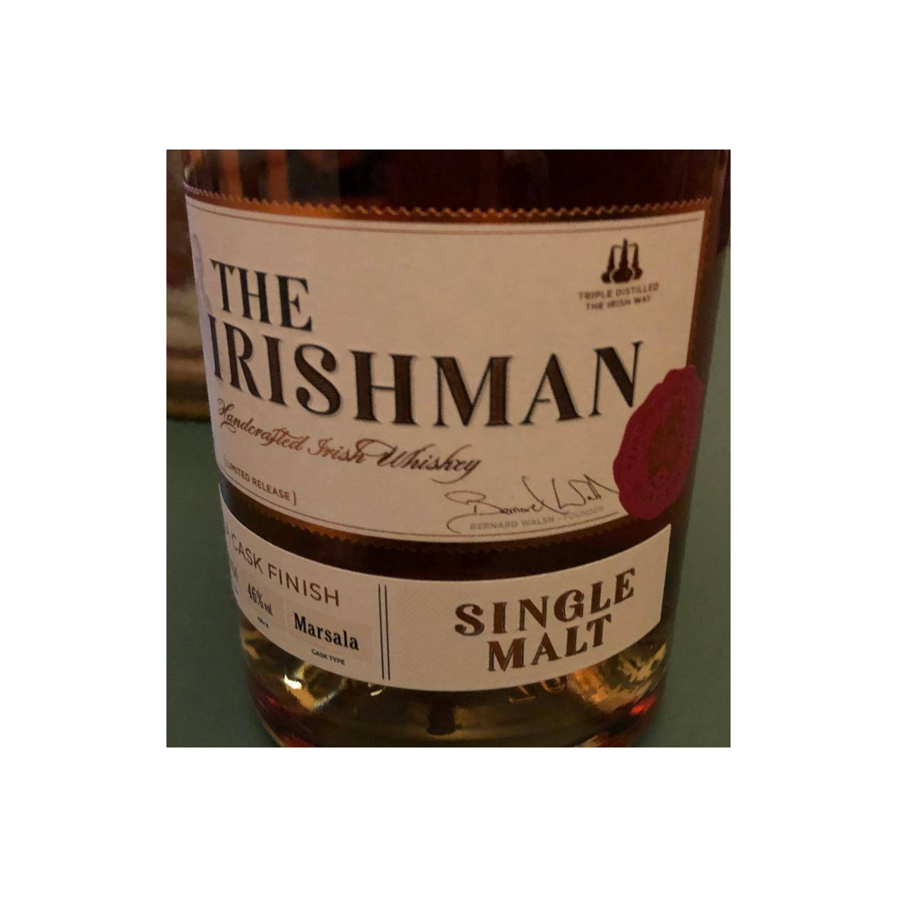 The Irishman Marsala Cask Finish 2