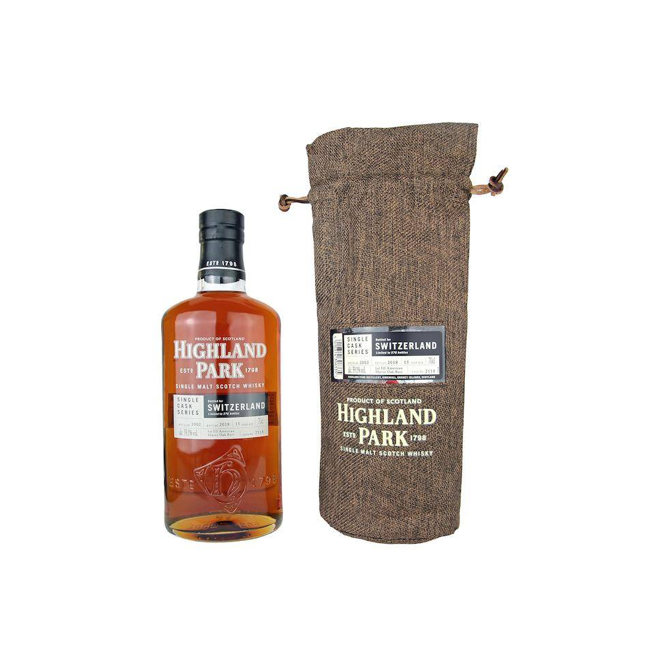 Highland Park Single Cask 2002 15 Years Single Malt Whisky 2