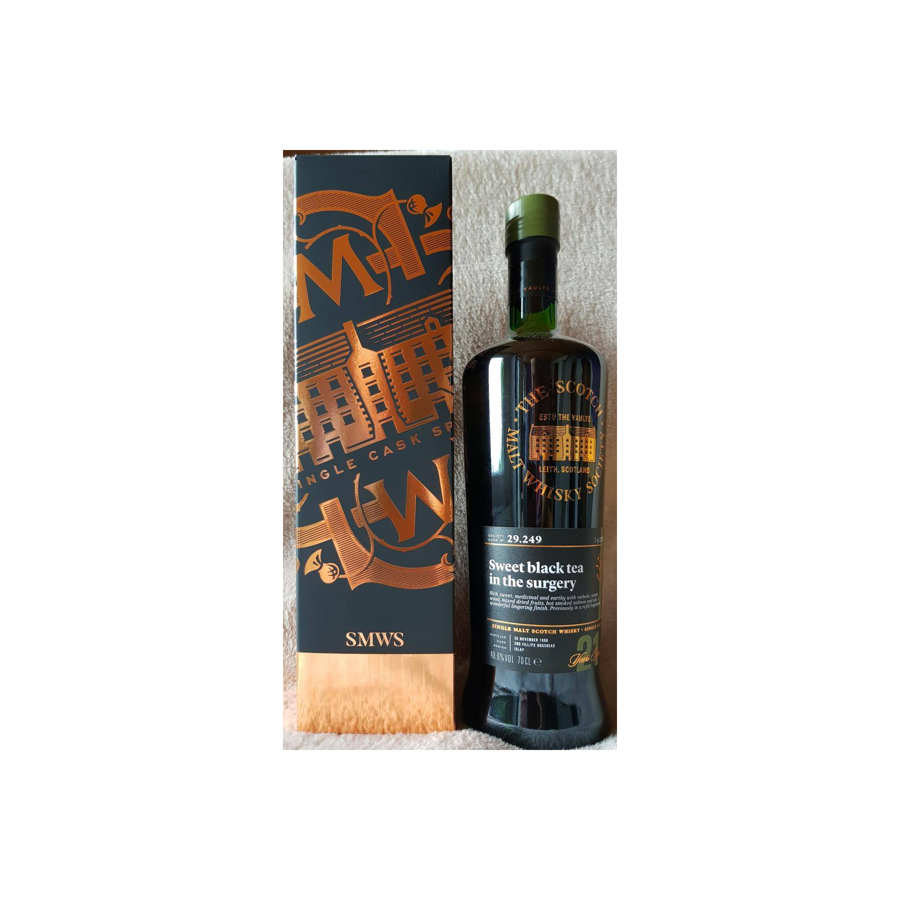 The Scotch Malt Whisky Society 1996 21 Years Single Malt Whisky 2