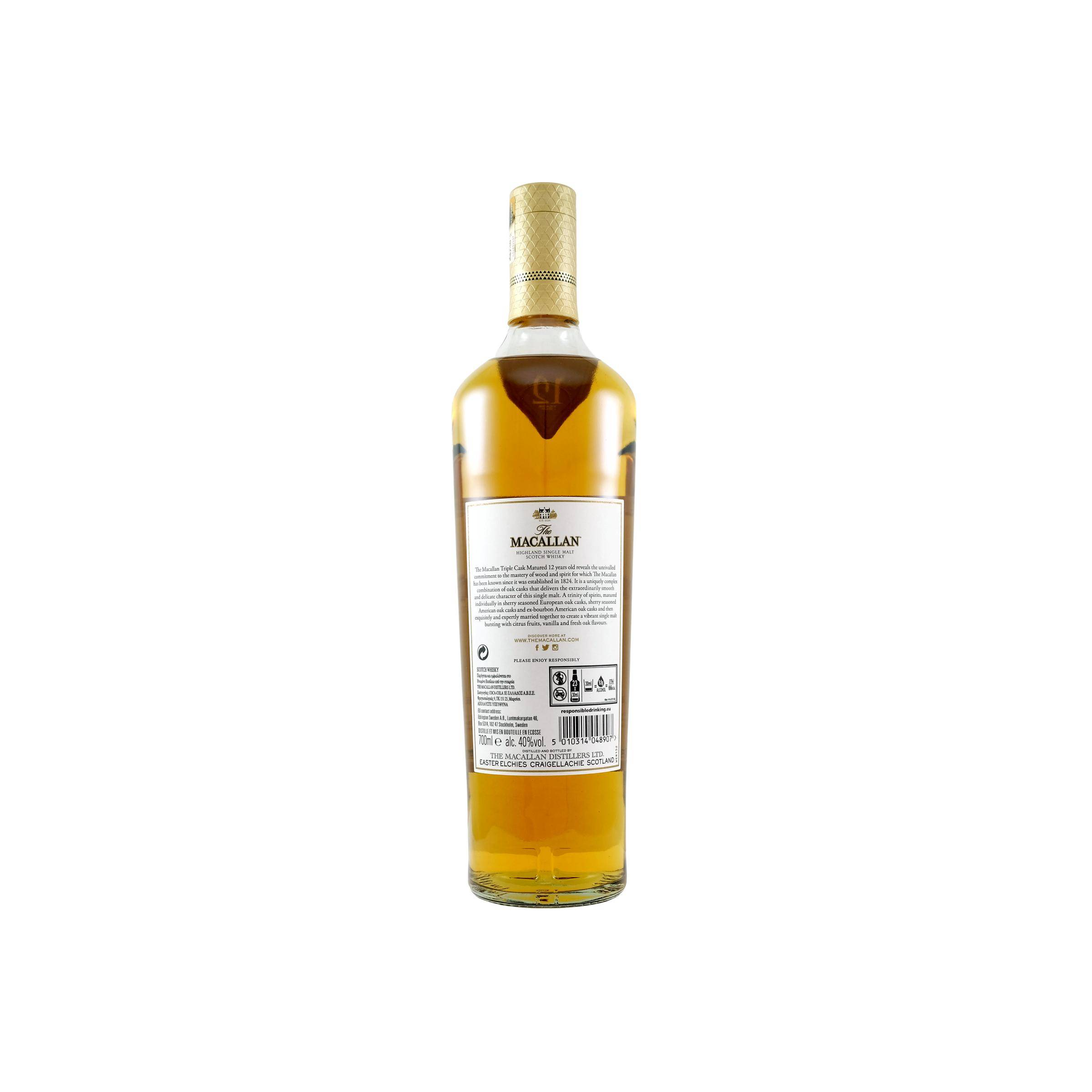 The Macallan 12 Years Single Malt Whisky 2