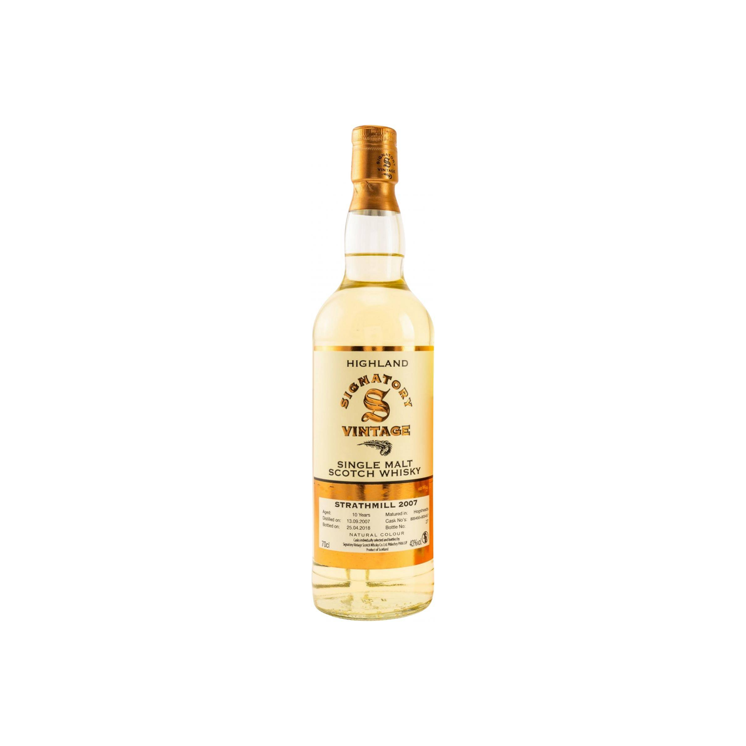 Strathmill Vintage Collection 2007 10 Years Single Malt Whisky