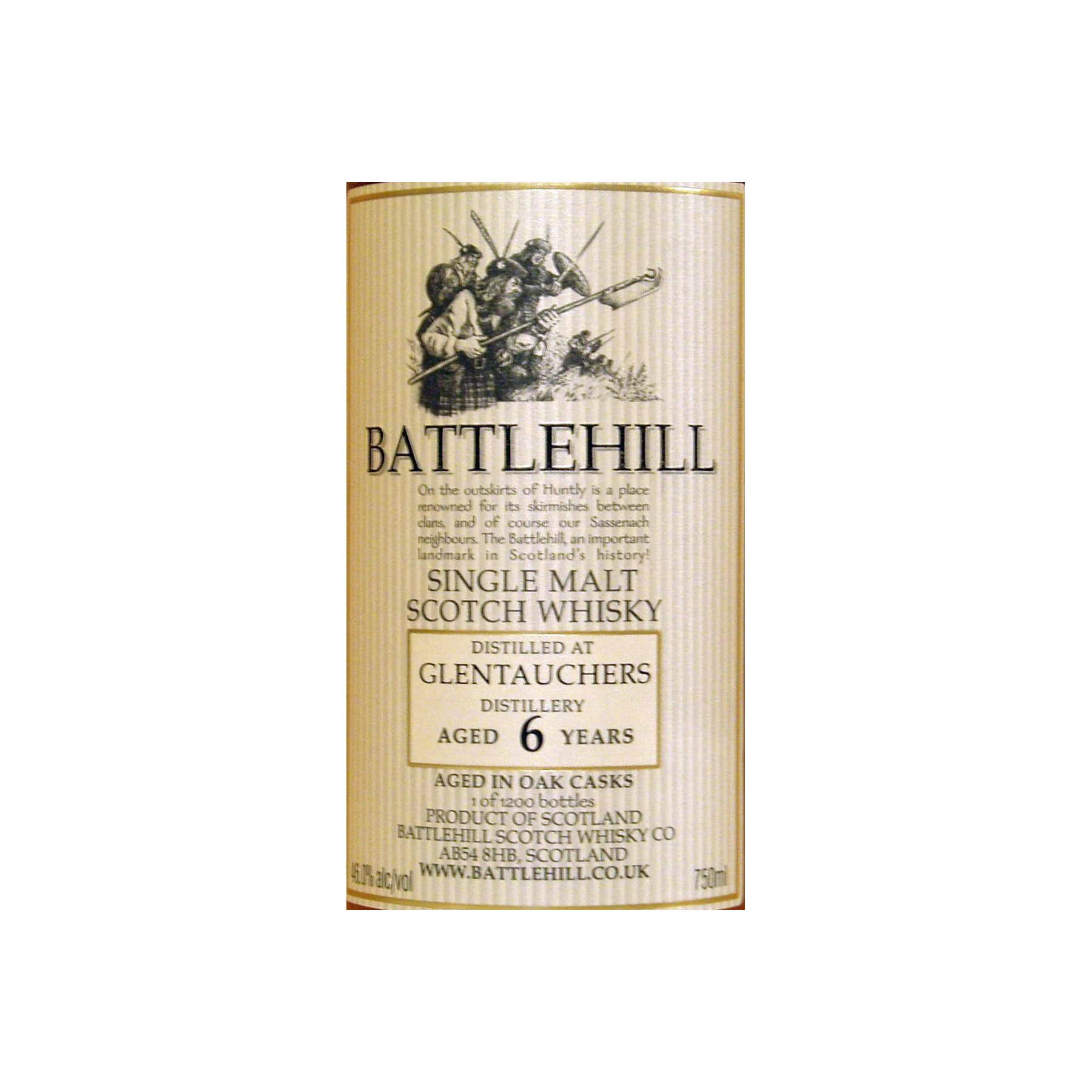 Glentauchers 6 Years Single Malt Whisky 2