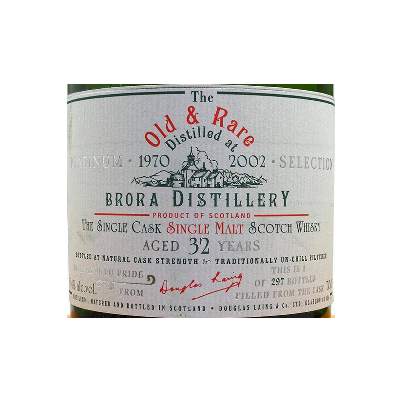 Brora 1970 32 Years Single Malt Whisky 2