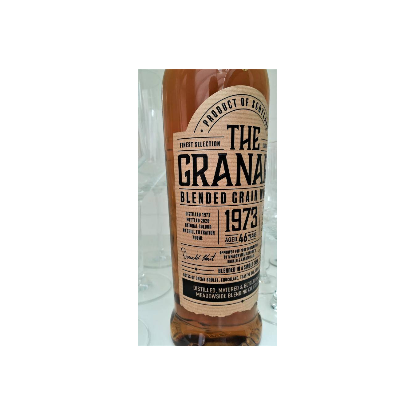 Meadowside Blending 1973 46 Years Blended Grain Whisky 3
