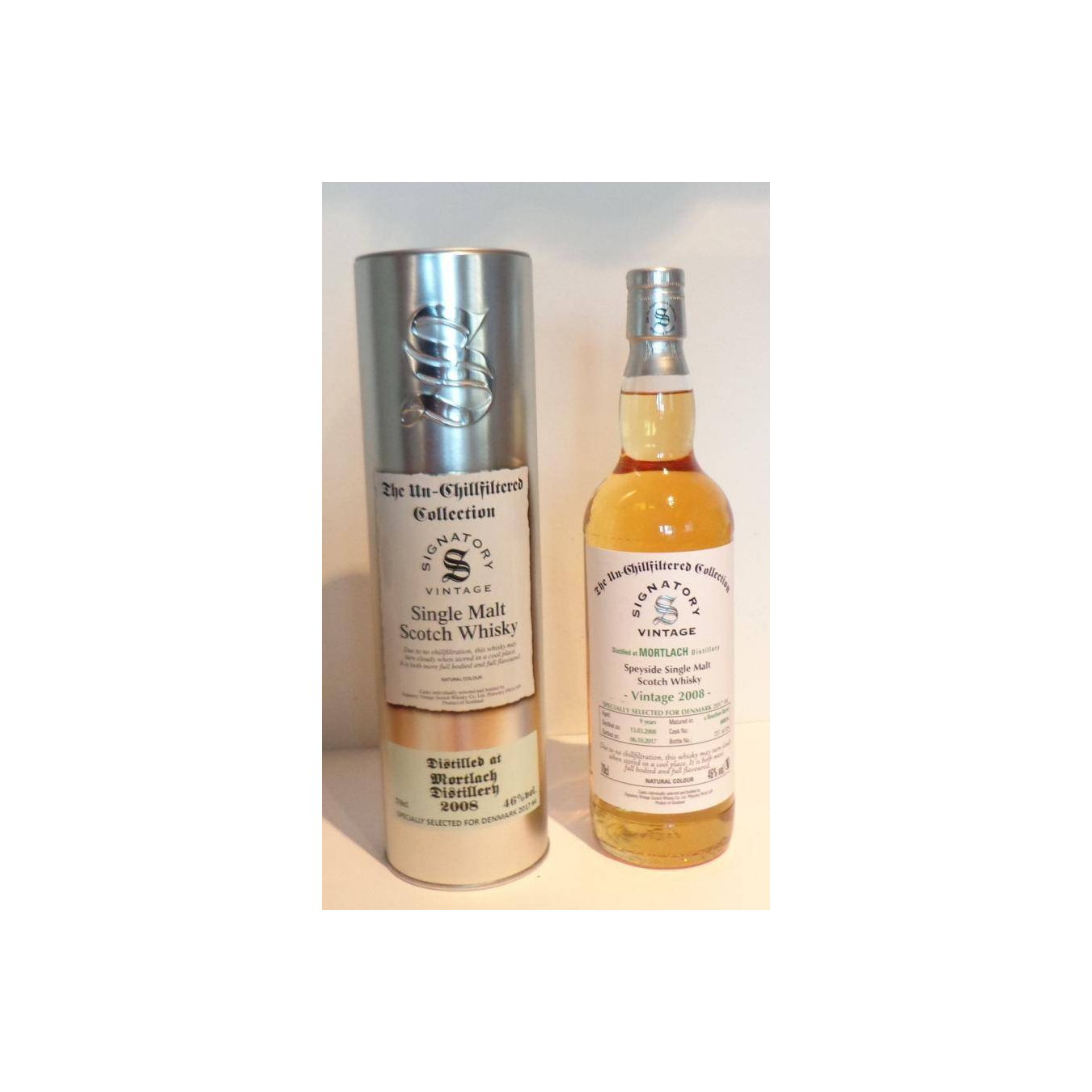 Mortlach The Un-Chillfiltered Collection 2008 9 Years Single Malt Whisky