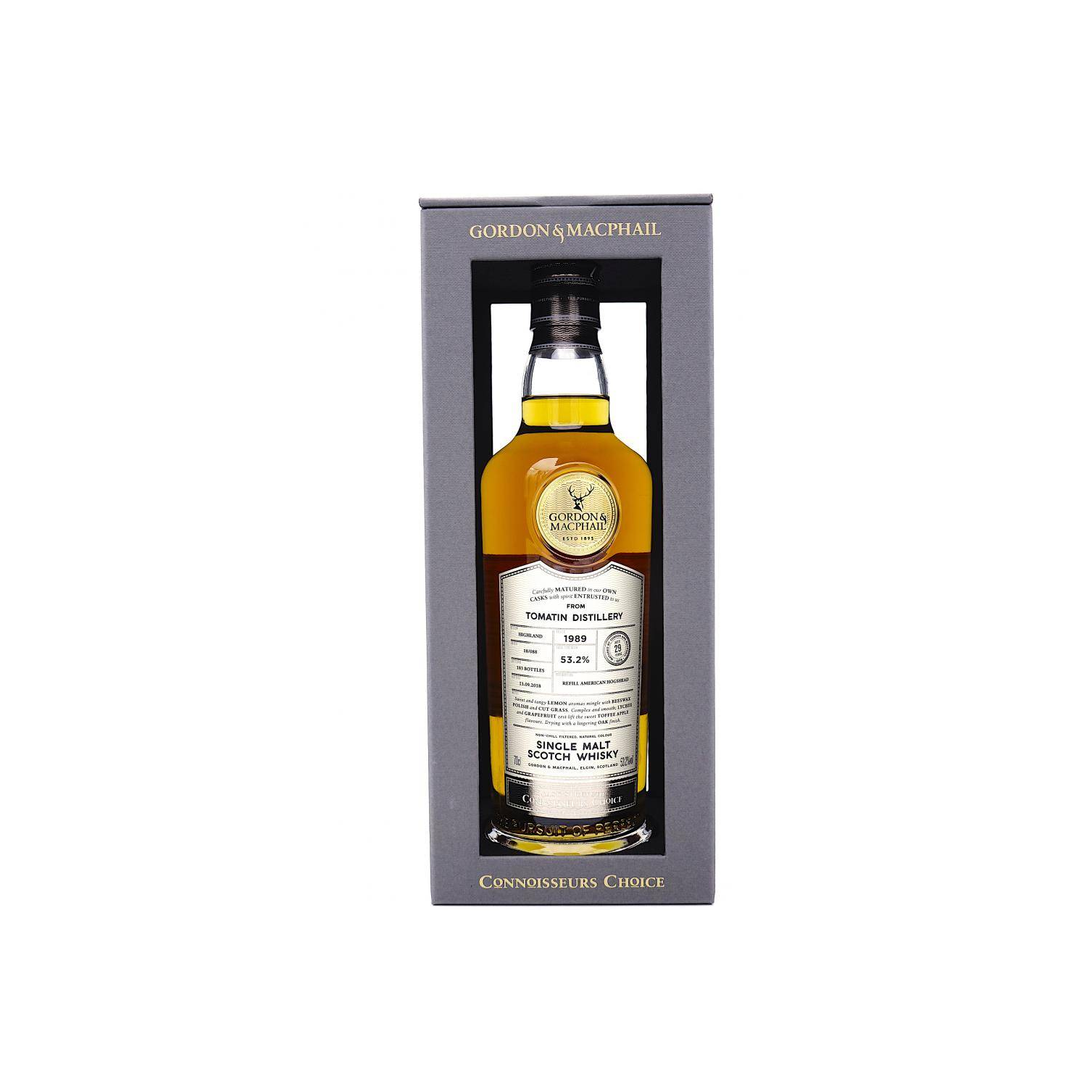 Tomatin Connoisseurs Choice - Cask Strength 1989 29 Years Single Malt Whisky 3