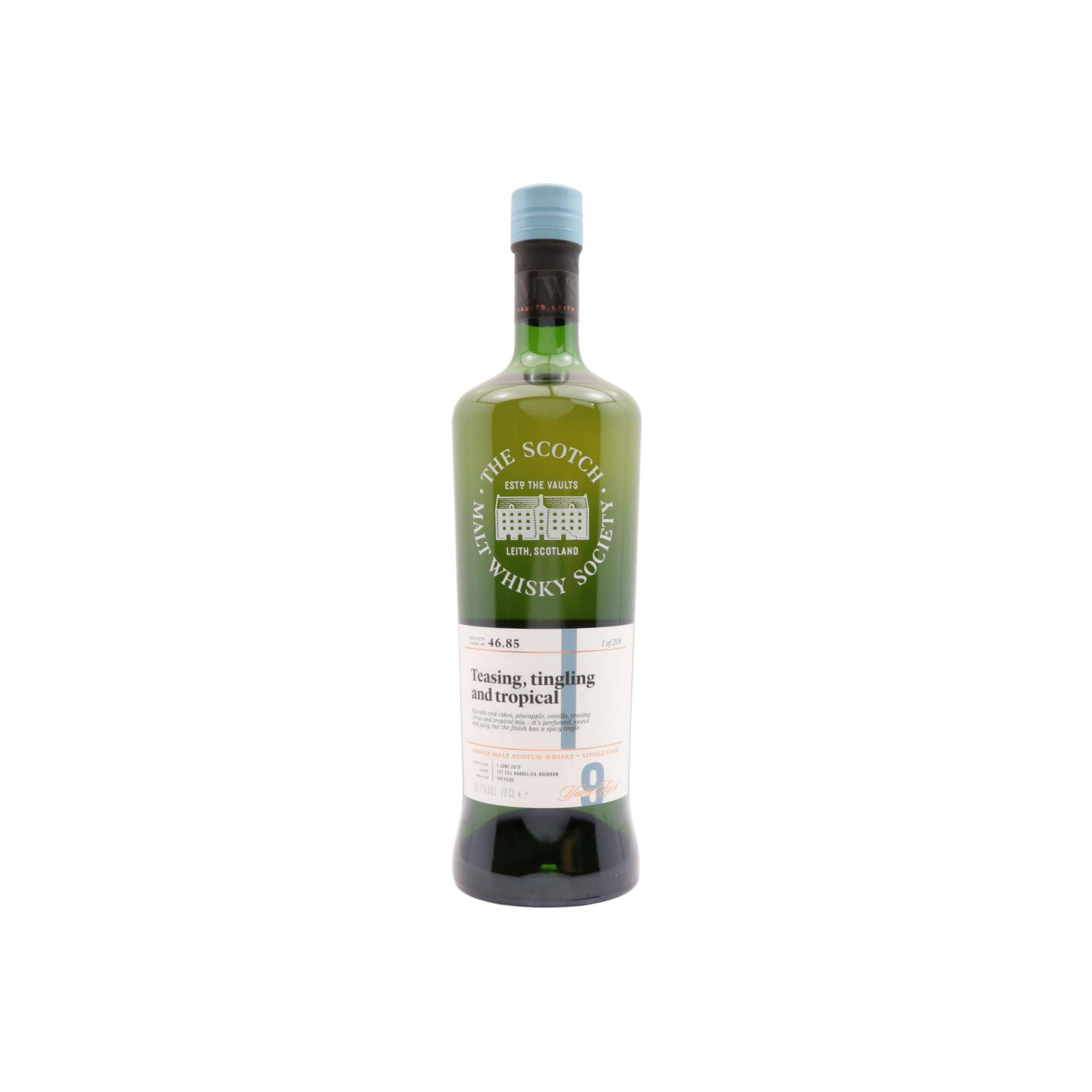 The Scotch Malt Whisky Society 2010 9 Years Single Malt Whisky