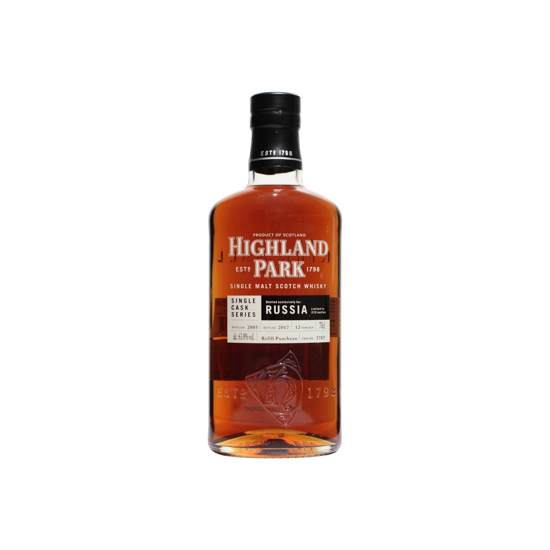 Highland Park Single Cask 2005 12 Years Single Malt Whisky