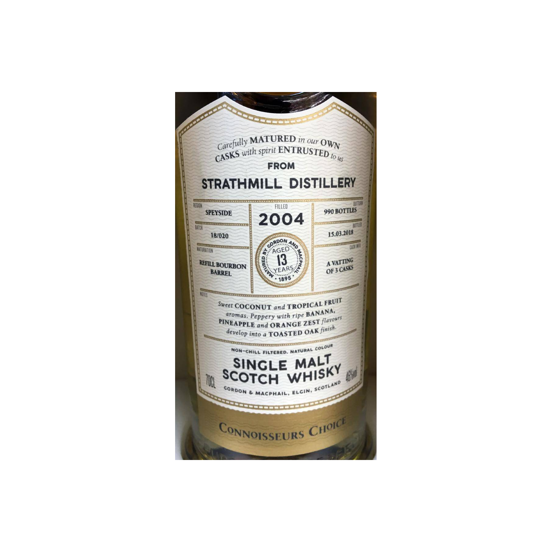 Strathmill Connoisseurs Choice 2004 13 Years Single Malt Whisky 2