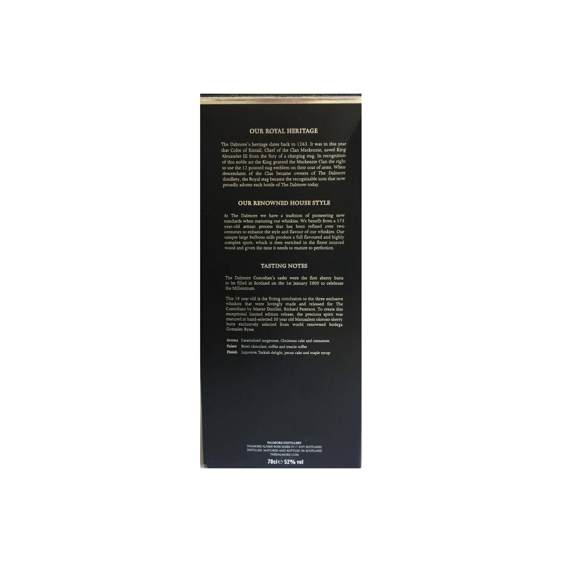 The Dalmore 2000 18 Years Single Malt Whisky 2