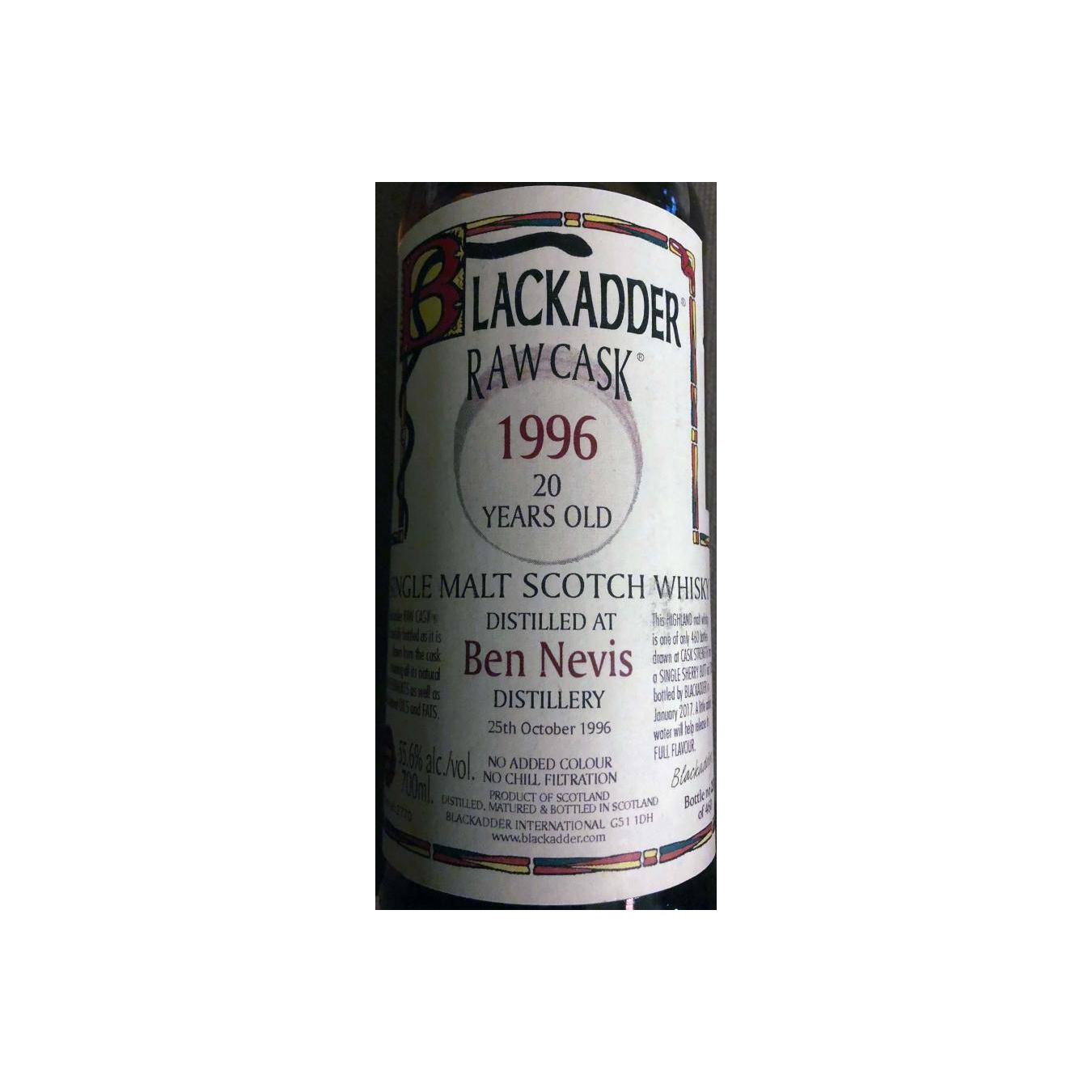Ben Nevis Raw Cask 1996 20 Years Single Malt Whisky