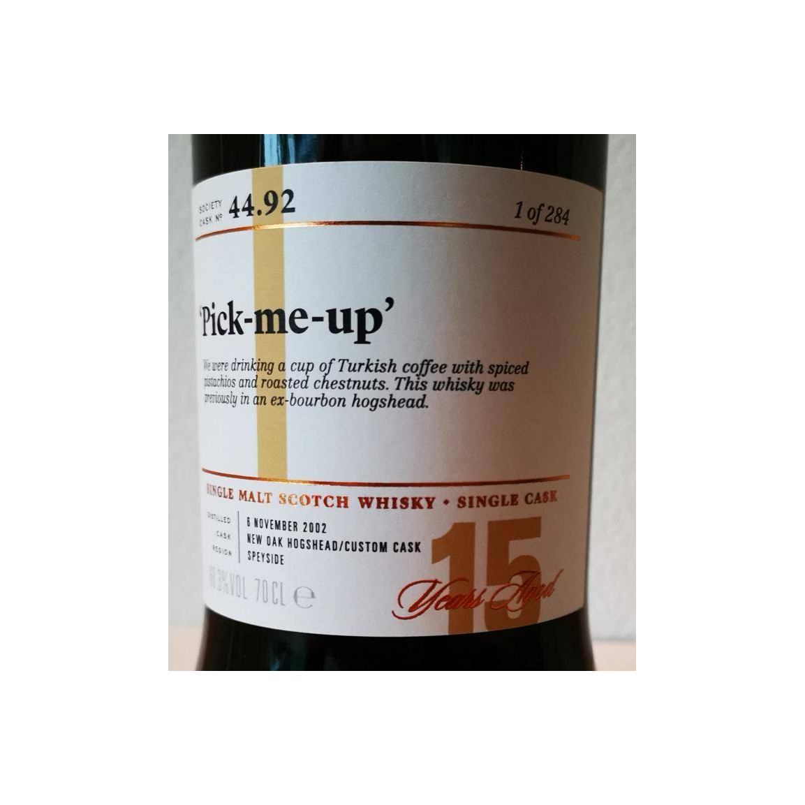 The Scotch Malt Whisky Society 2002 15 Years Single Malt Whisky 2