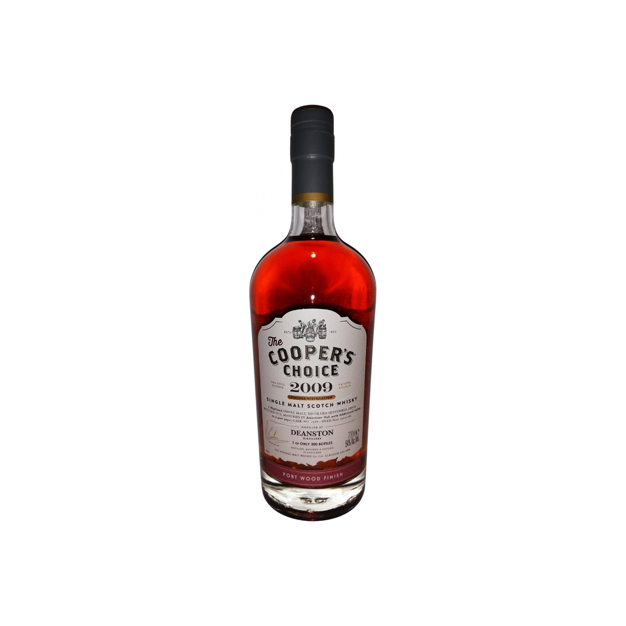 Deanston The Cooper's Choice 2009 9 Years Single Malt Whisky