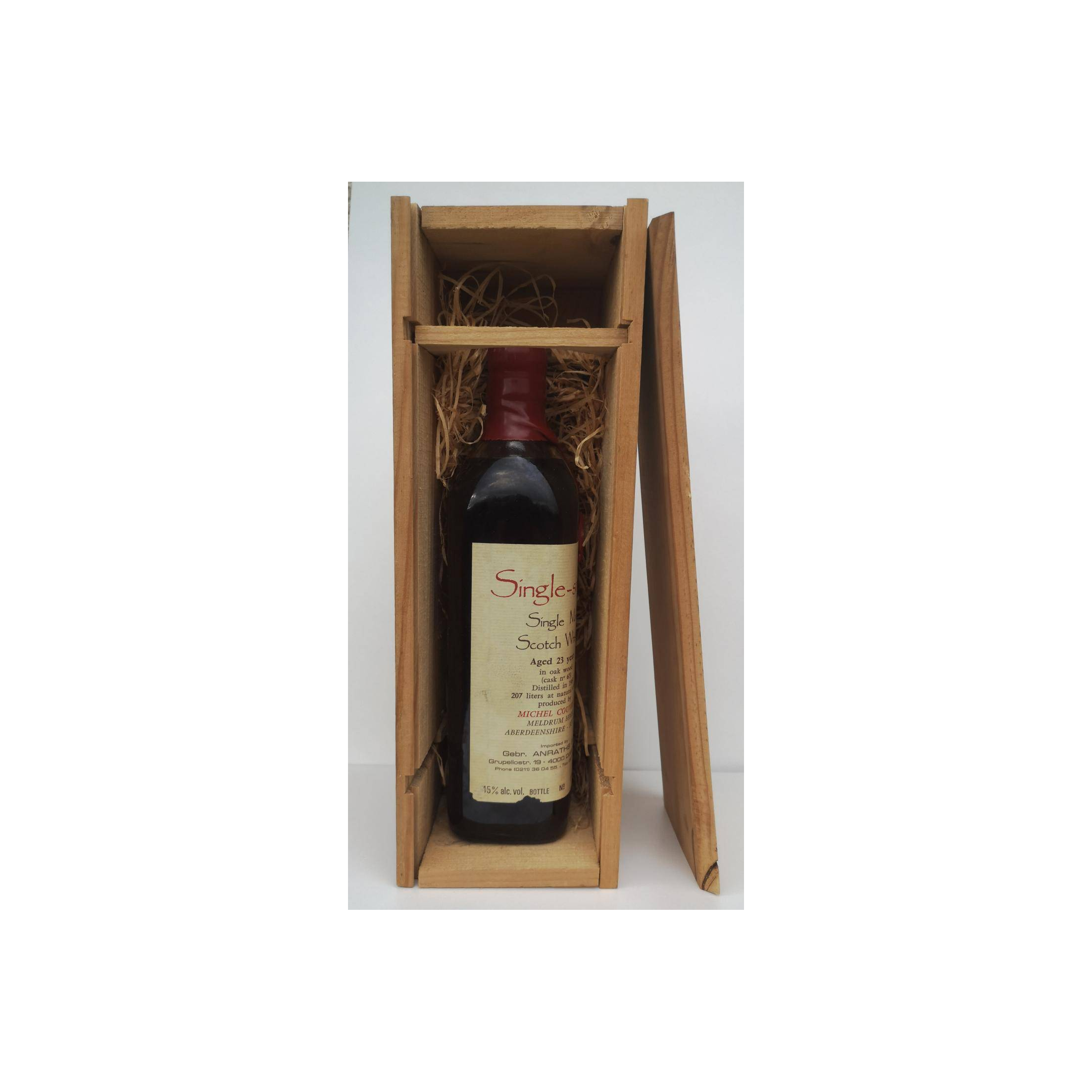 Michel Couvreur 1969 23 Years Single Malt Whisky 3
