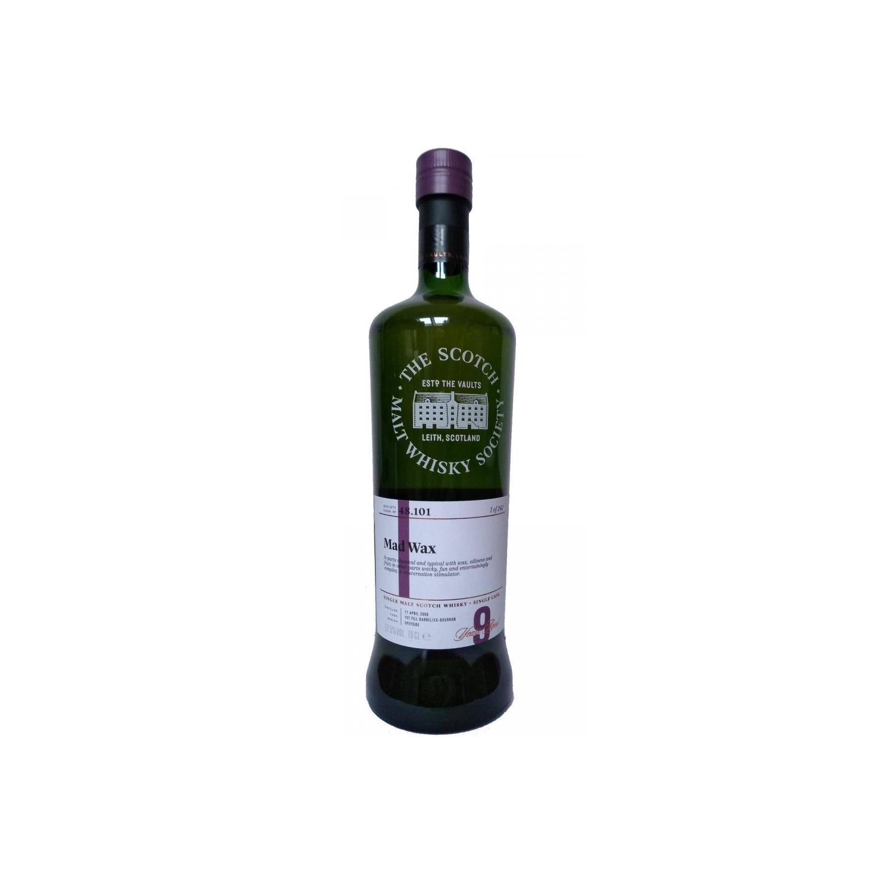The Scotch Malt Whisky Society 2008 9 Years Single Malt Whisky