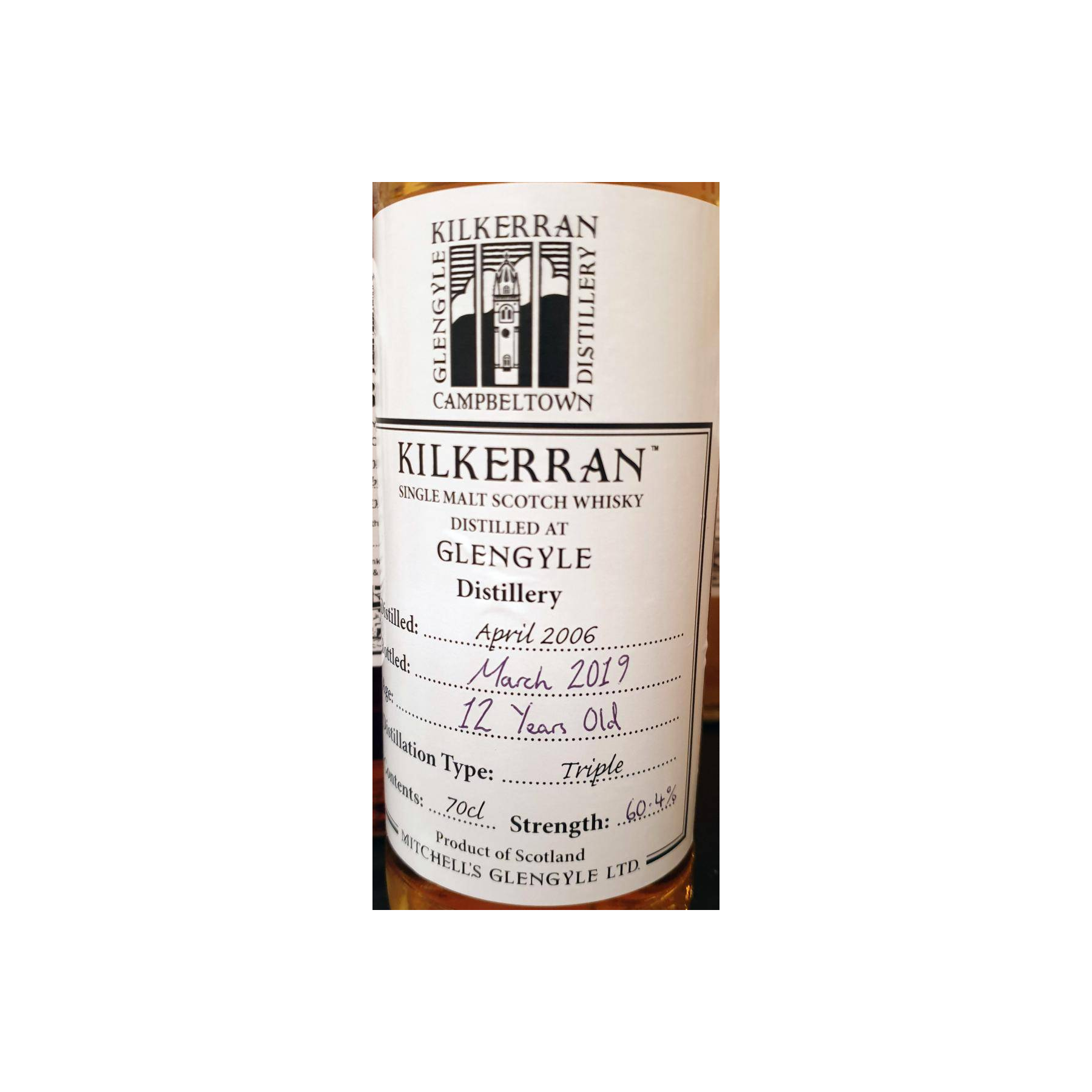 Kilkerran 2006 12 Years Single Malt Whisky 2