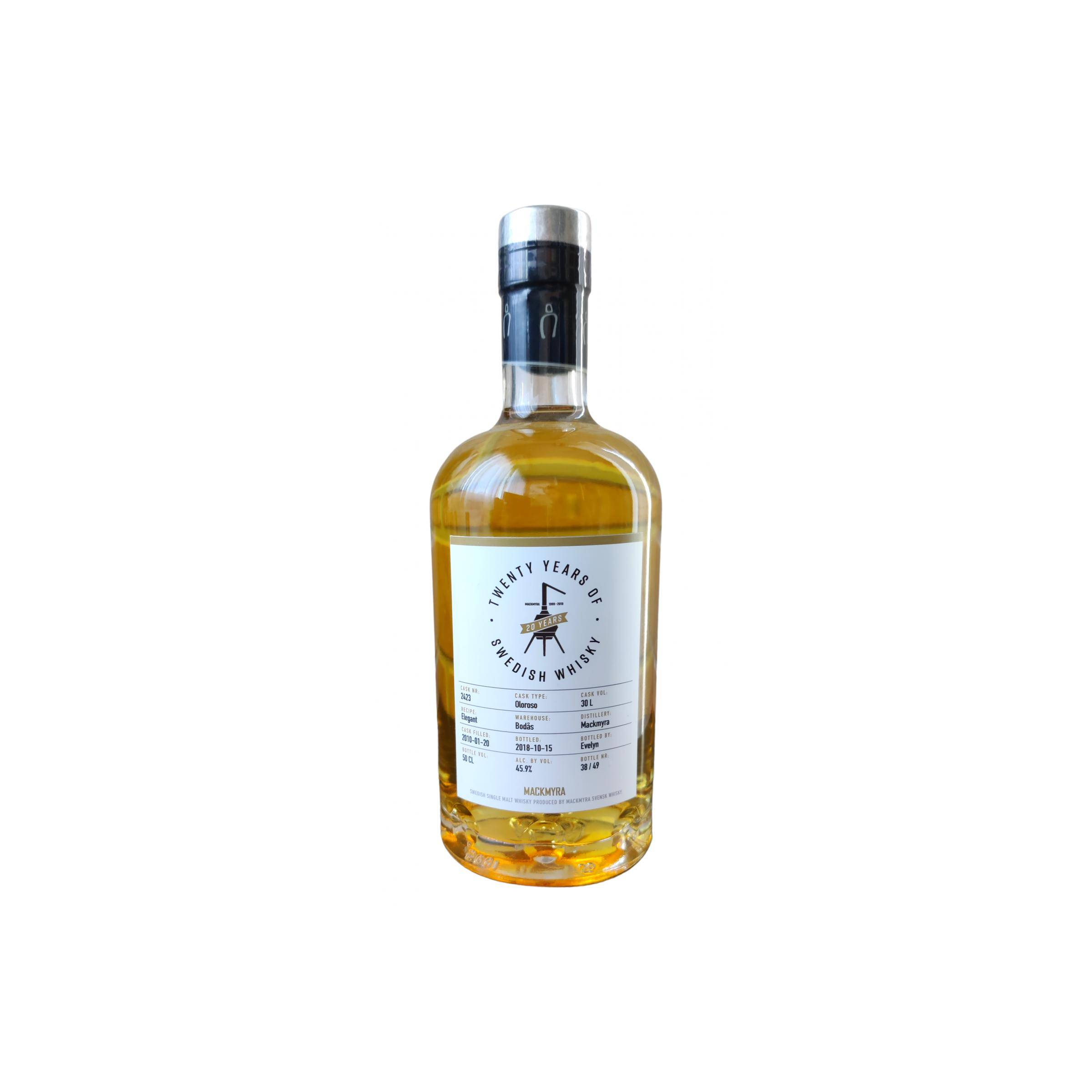 Mackmyra 2010 8 Years Single Malt Whisky