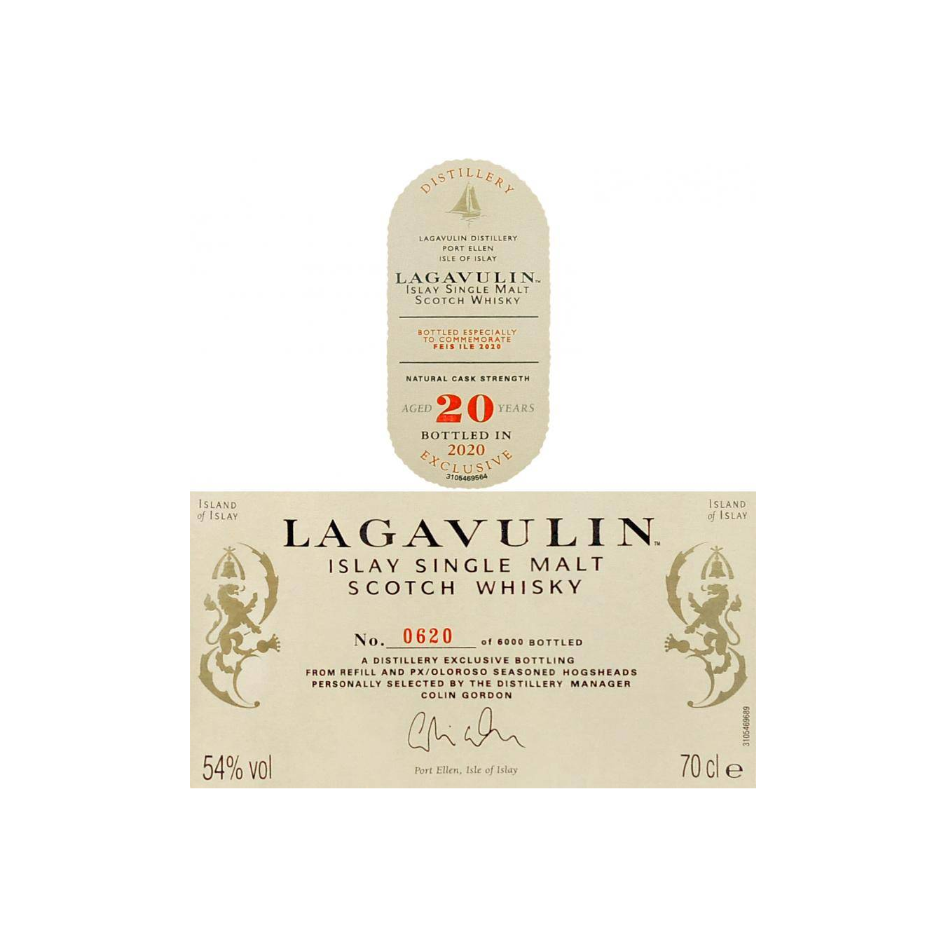 Lagavulin 20 Years Single Malt Whisky 2