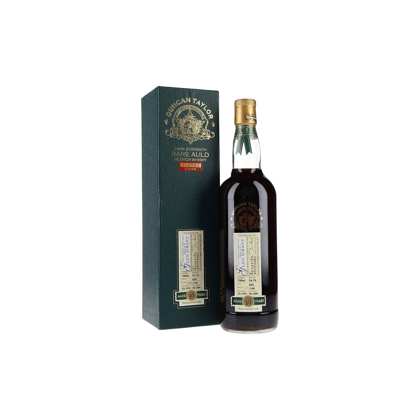 Glen Grant Rare Auld 1970 36 Years Single Malt Whisky 3