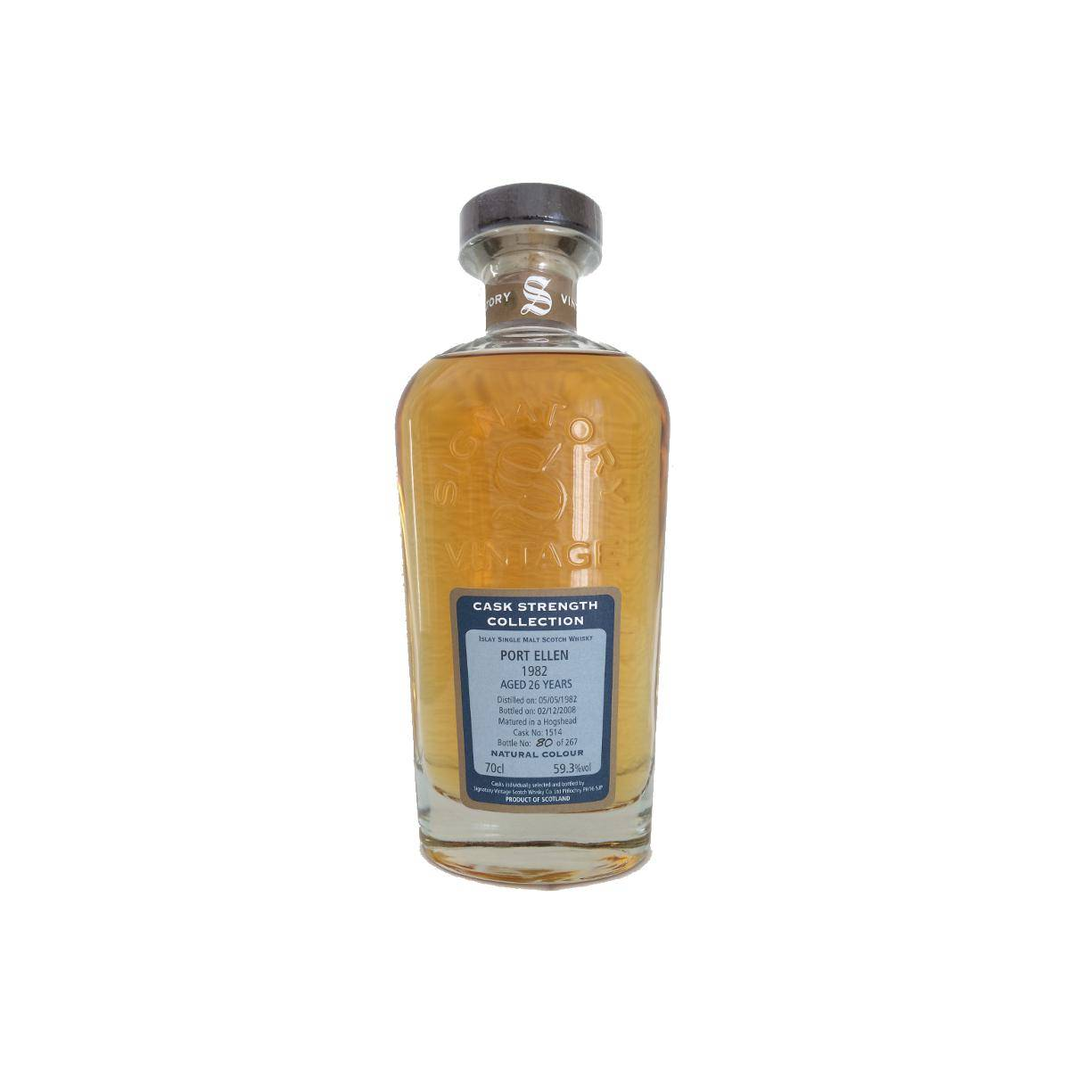 Port Ellen Cask Strength Collection 1982 26 Years Single Malt Whisky