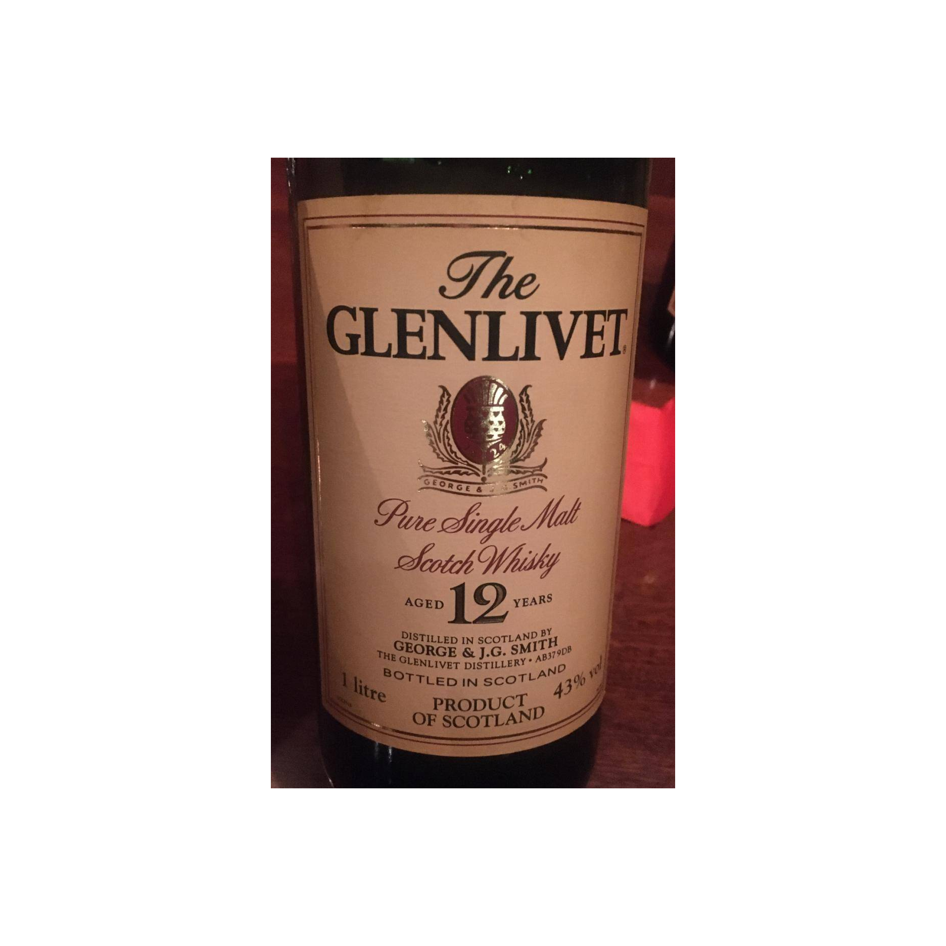 The Glenlivet 12 Years Single Malt Whisky 2