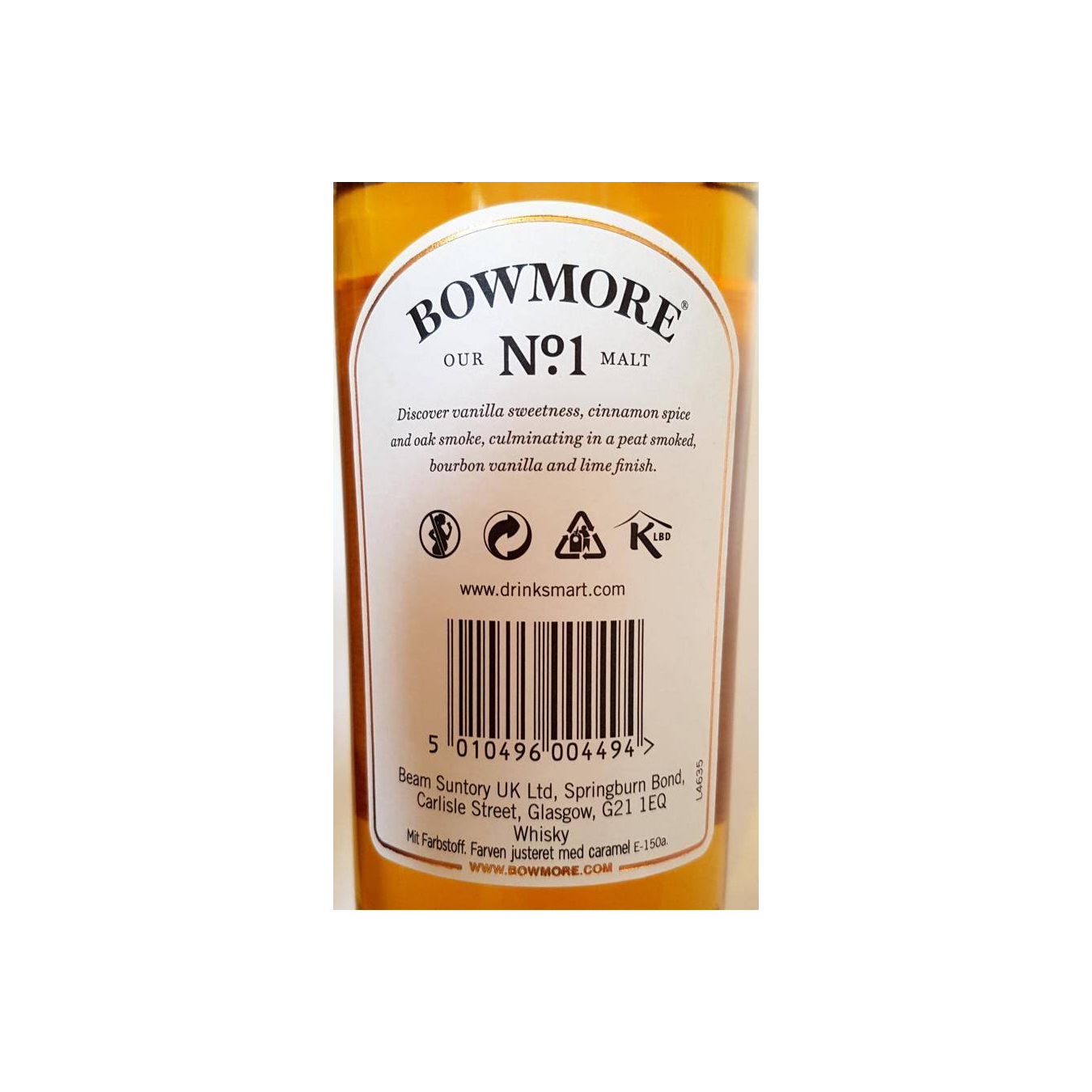 Bowmore Single Malt Whisky 3
