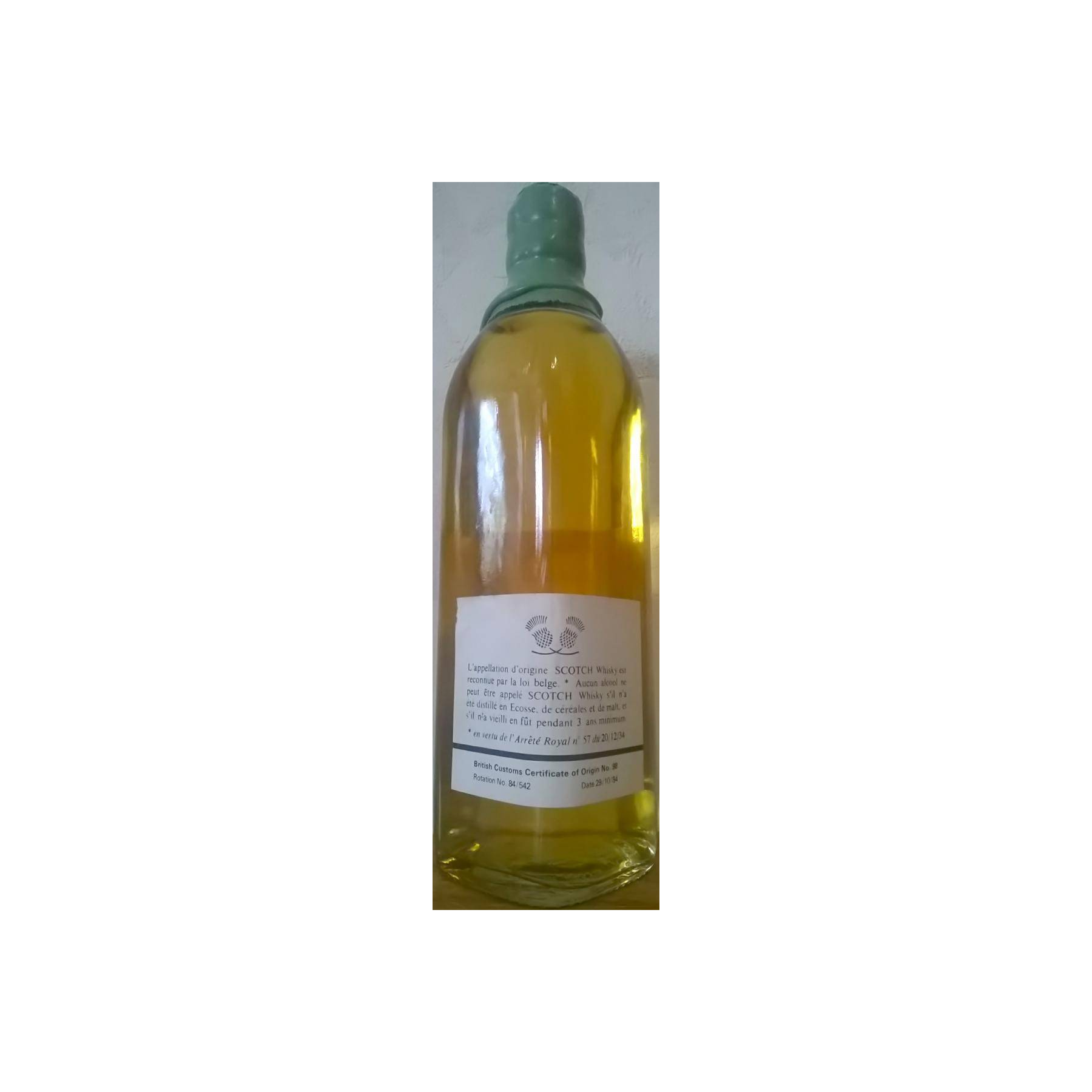 Michel Couvreur 5 Years Single Grain Whisky