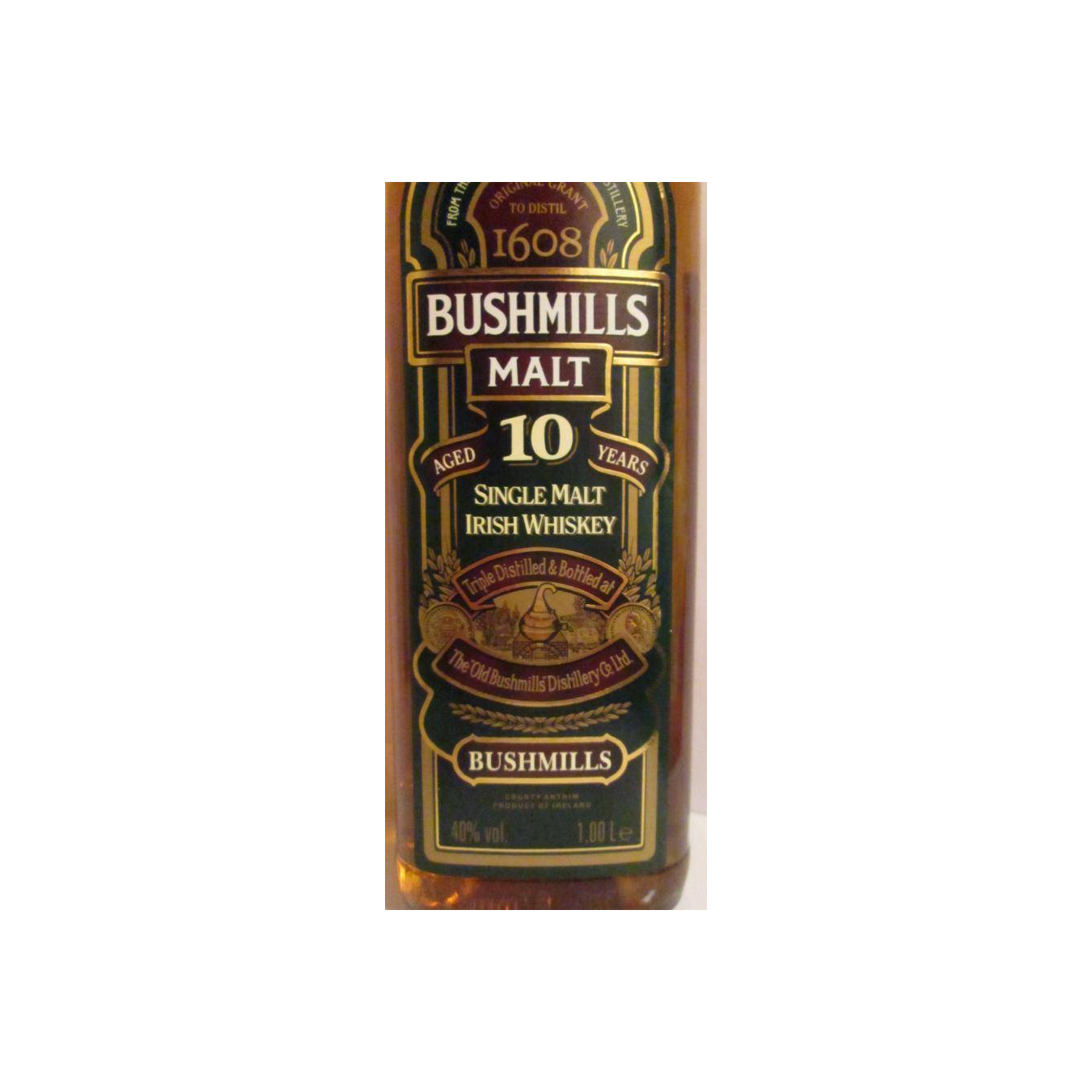 Bushmills 10 Years Single Malt Whisky 3