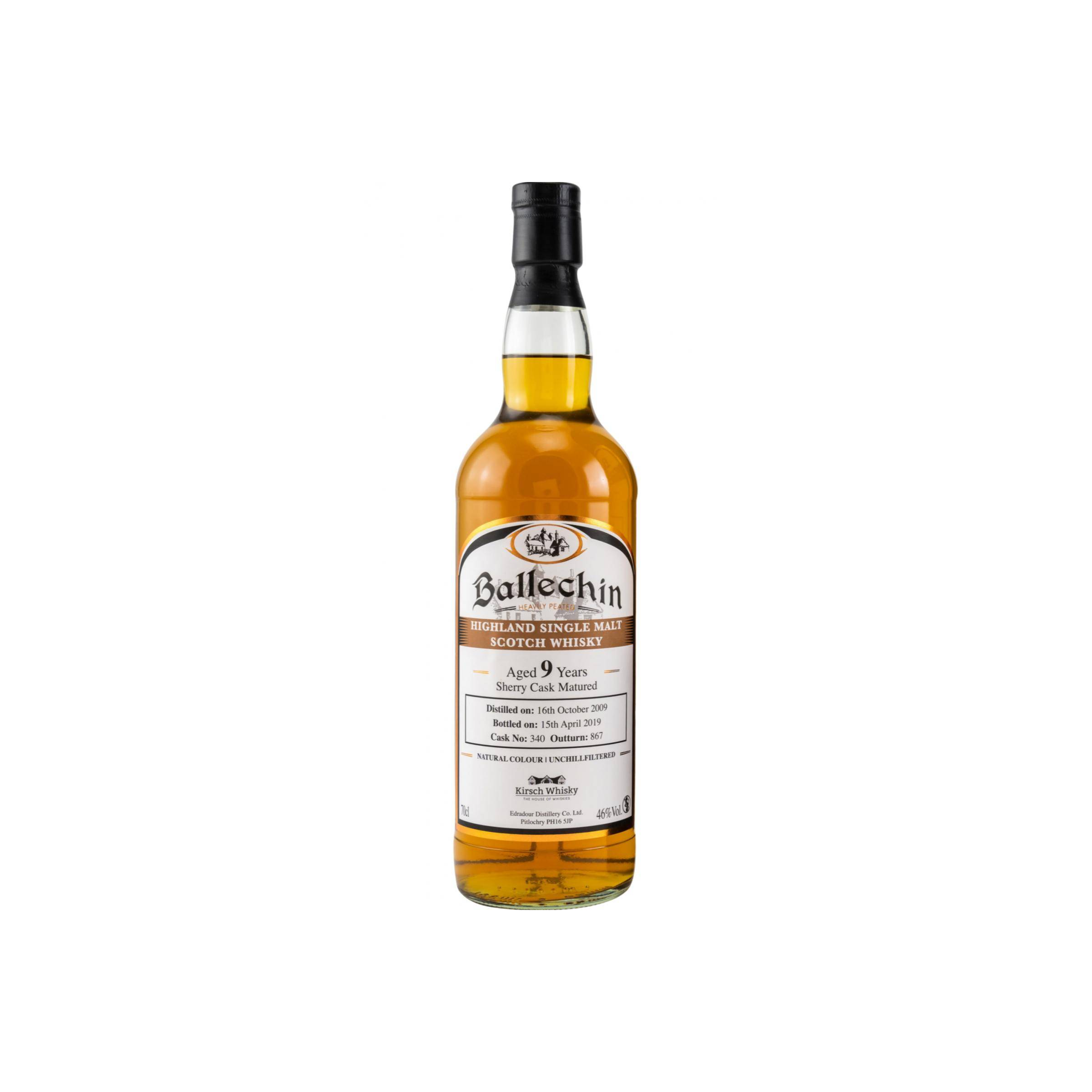 Edradour 2009 9 Years Single Malt Whisky