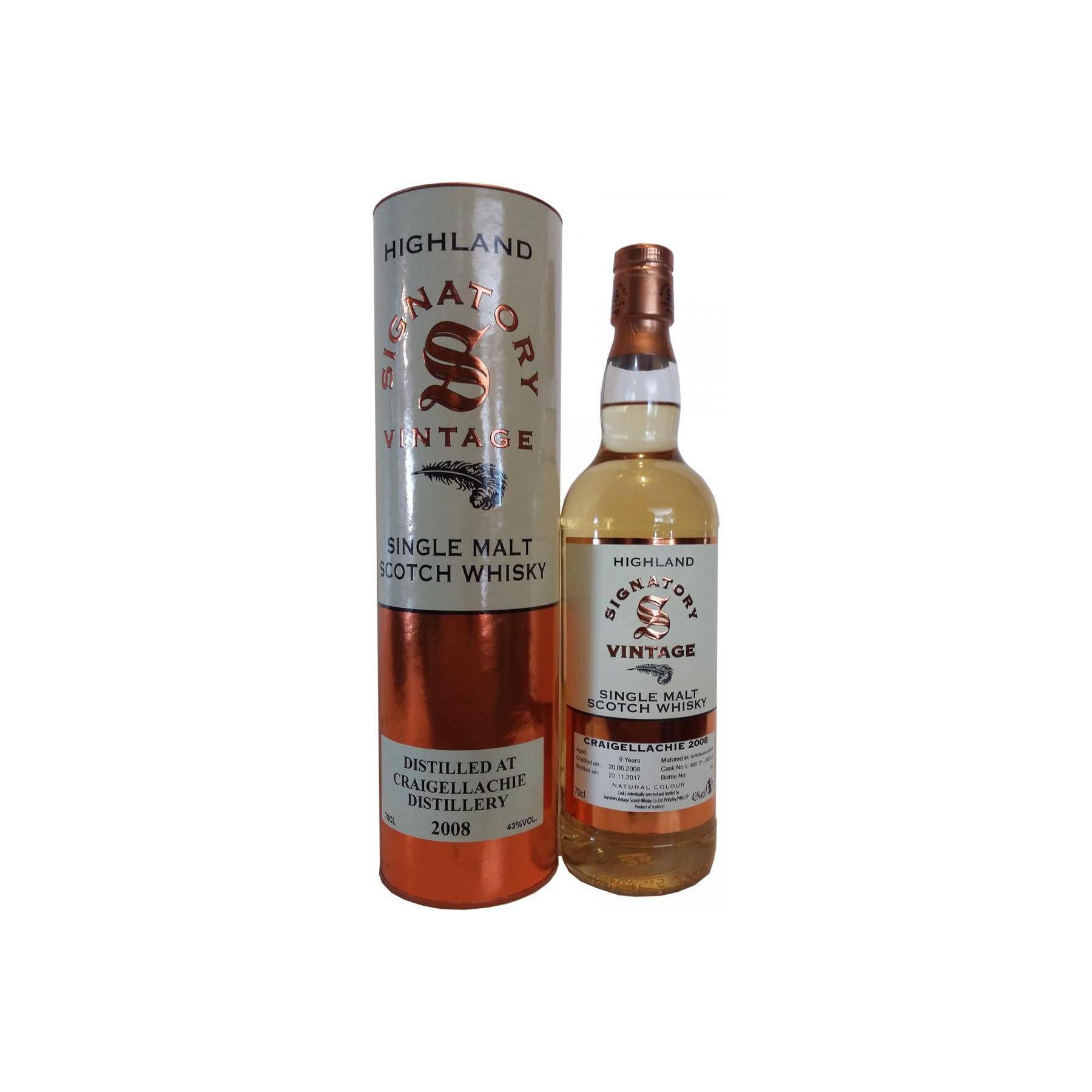 Craigellachie Vintage Collection 2008 9 Years Single Malt Whisky 2
