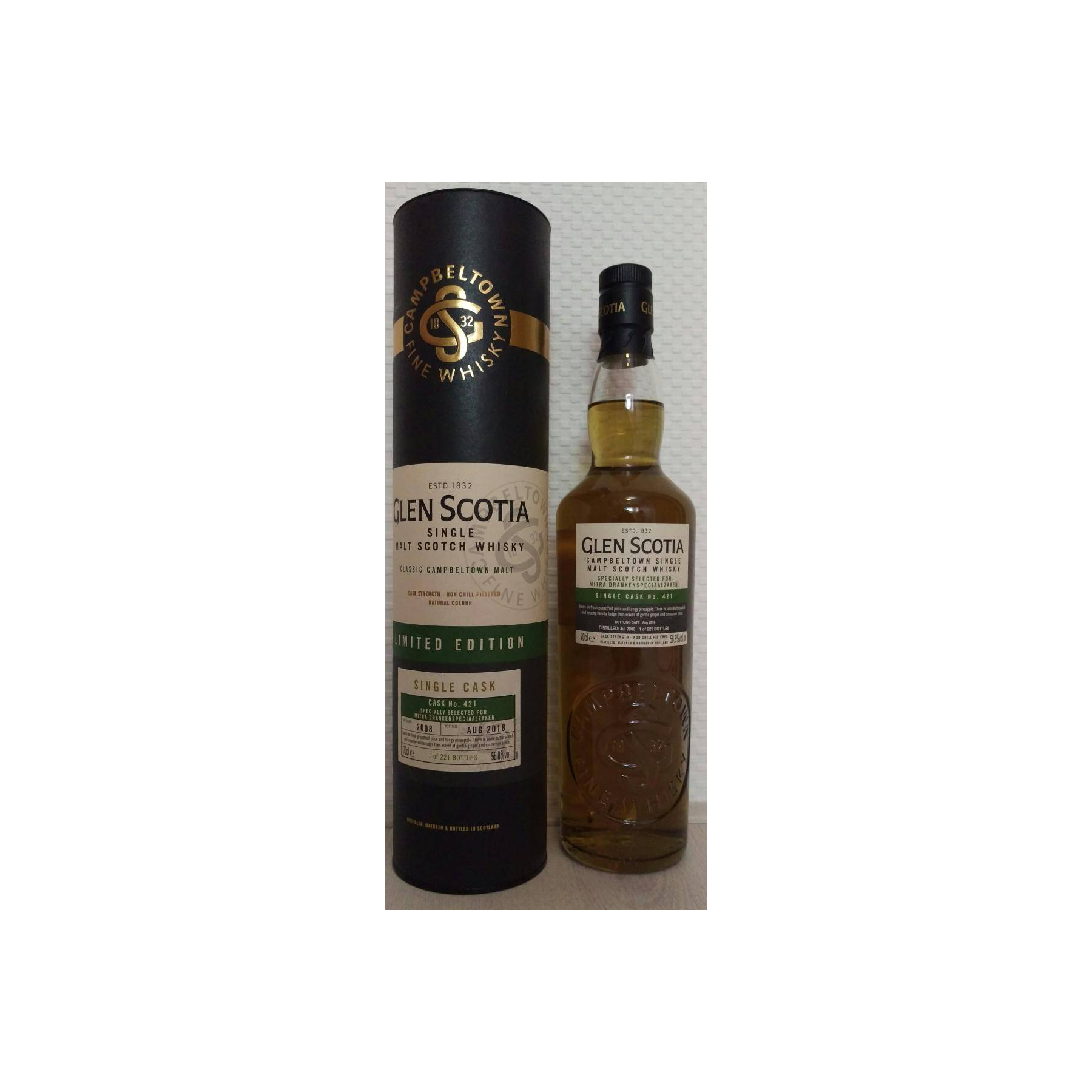 Glen Scotia 2008 10 Years Single Malt Whisky 3