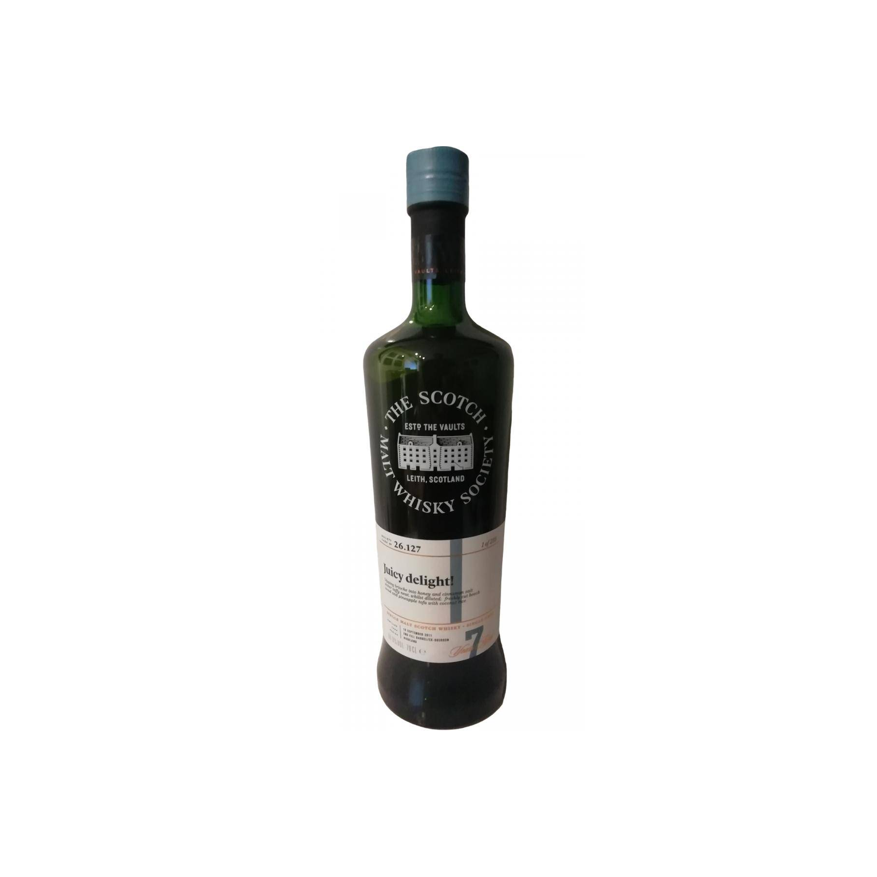 The Scotch Malt Whisky Society 2011 7 Years Single Malt Whisky