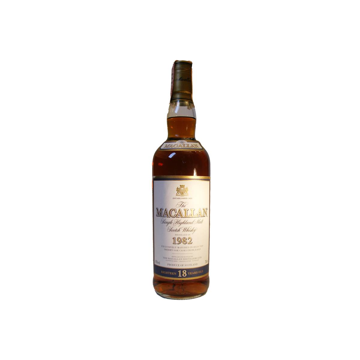 The Macallan 1982 18 Years Single Malt Whisky