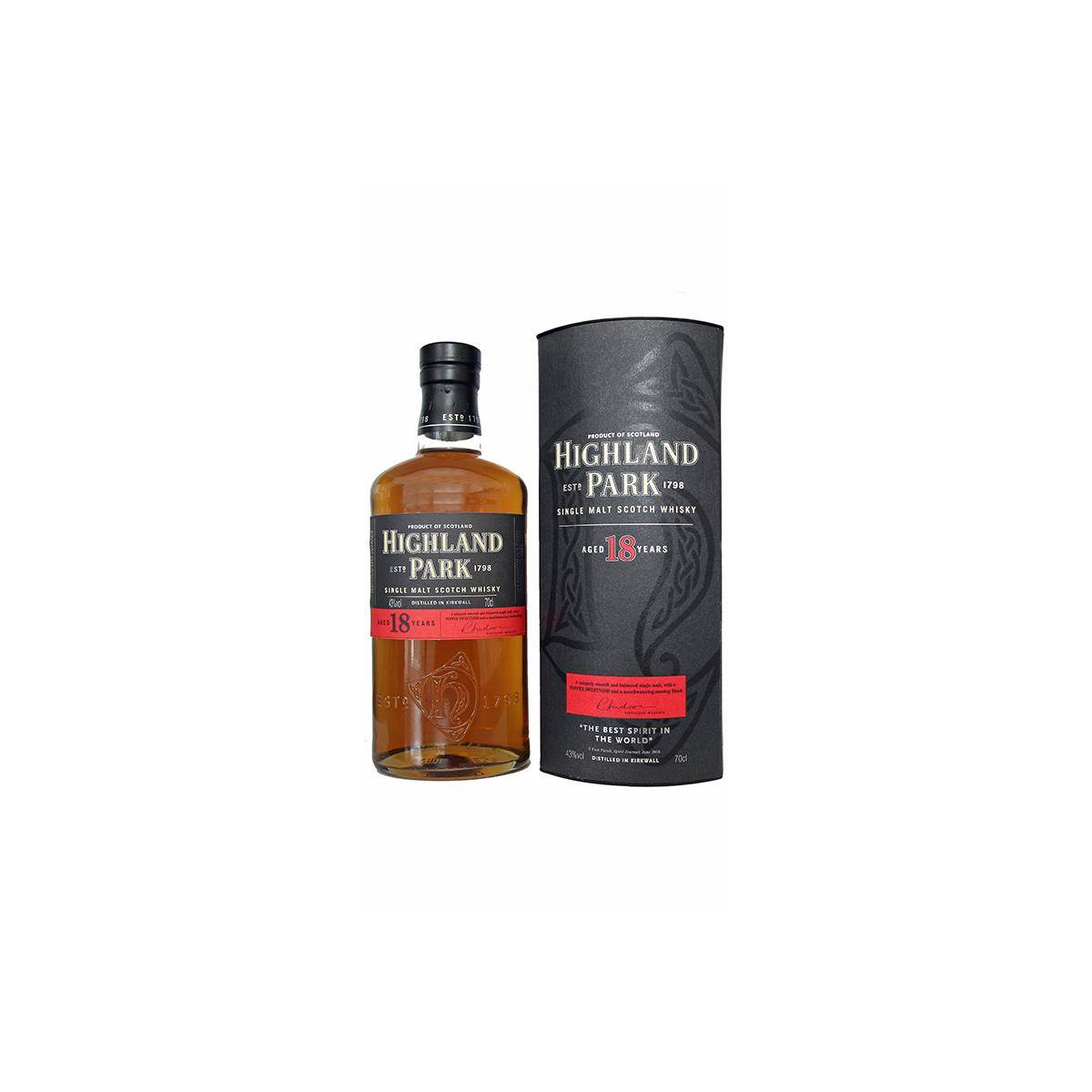 Highland Park 18 Years Single Malt Whisky 2