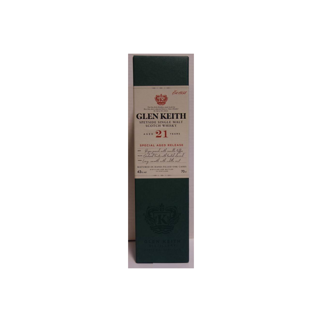 Glen Keith 21 Years Single Malt Whisky 3